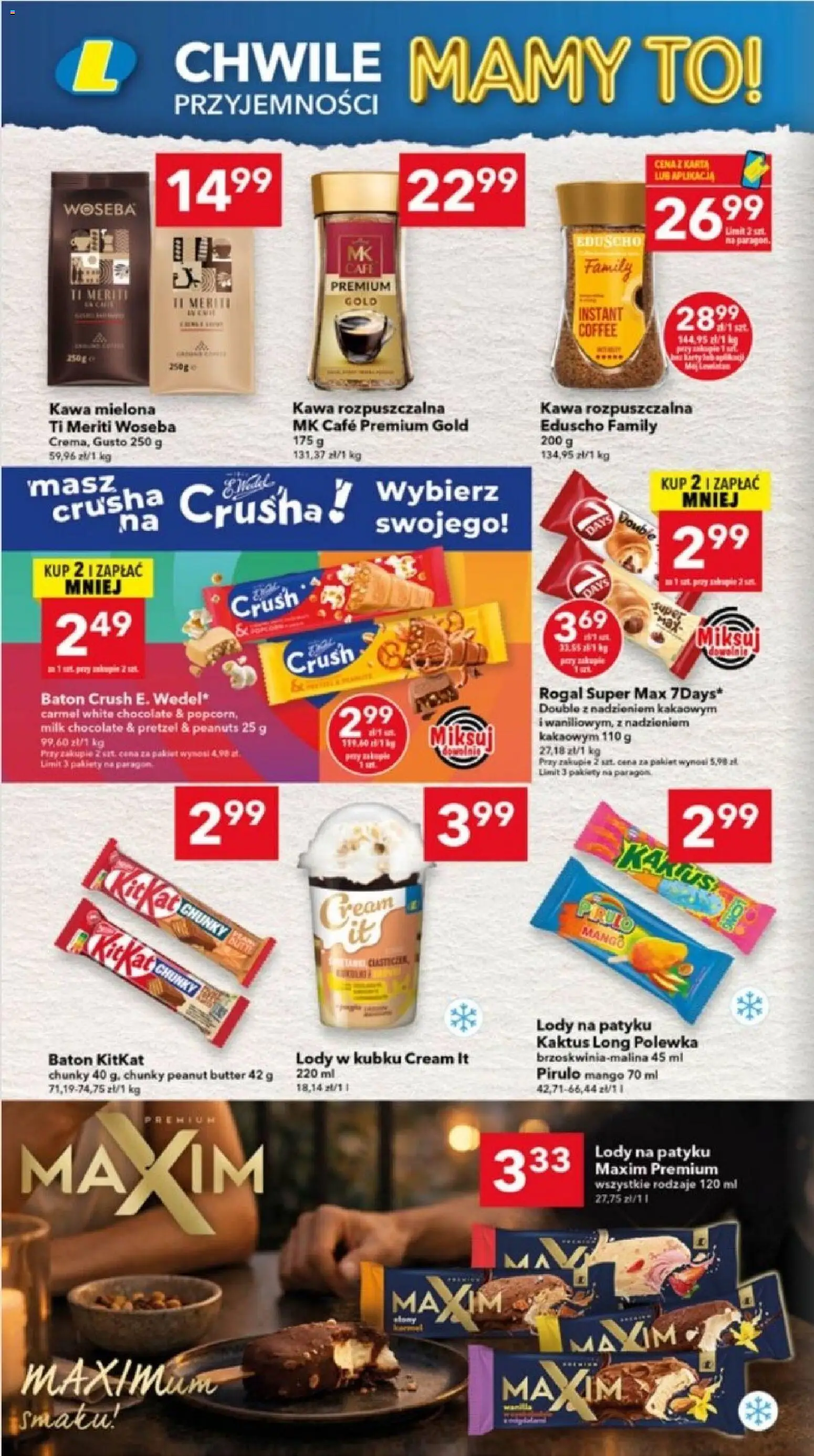 Lewiatan gazetka - Lublin od 07.05.2026 | Strona: 6 | Produkty: Mango, Kawa rozpuszczalna, Kawa, Popcorn