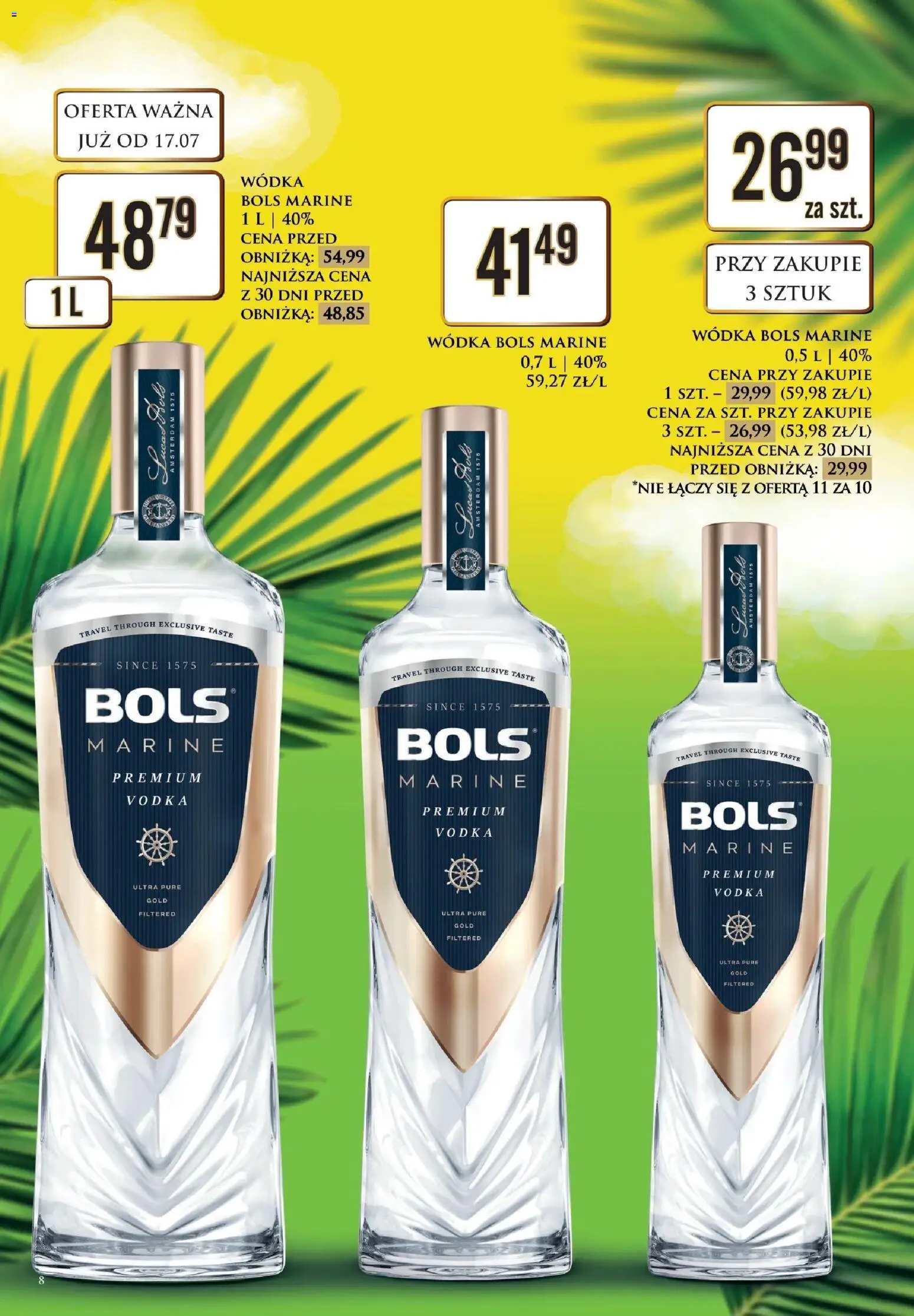 Dino gazetka alkoholowa od 17.07.2026 | Strona: 8 | Produkty: Vodka, Wódka