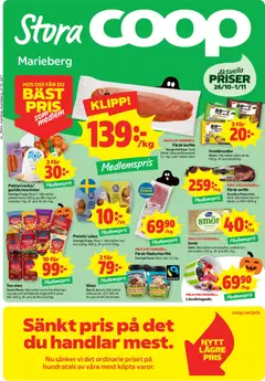Coop Forum erbjudanden - Förhandsvisning av reklamblad från butik Coop Forum aktuell från 26/10/2026