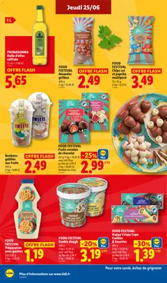 LIDL - Prévisualisation de FOOD FESTIVAL Happy Crispy Cups Cookies & Smarties, Cookies & Smarties 100 g valide à partir de 25/06/2026 | Page: 26