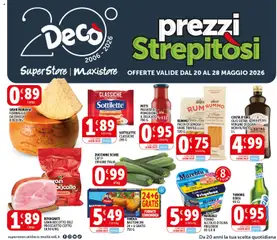 Anteprima del volantino Decò volantino MaxiStore Lazio valido a partire dal 20.05.2026