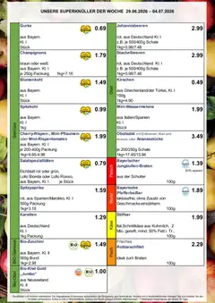 Simmel Bayern ab 29.06.2026 gültig | Seite: 8 | Produkte: Fisch, Champignons, Gemüse, Blumenkohl