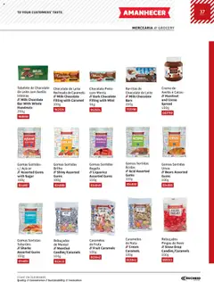 Pré-visualização Recheio Amanhecer válido de 11.07.2024 | Página: 37 | Produtos: Rebuçados, Chocolate, Açúcar, Nata