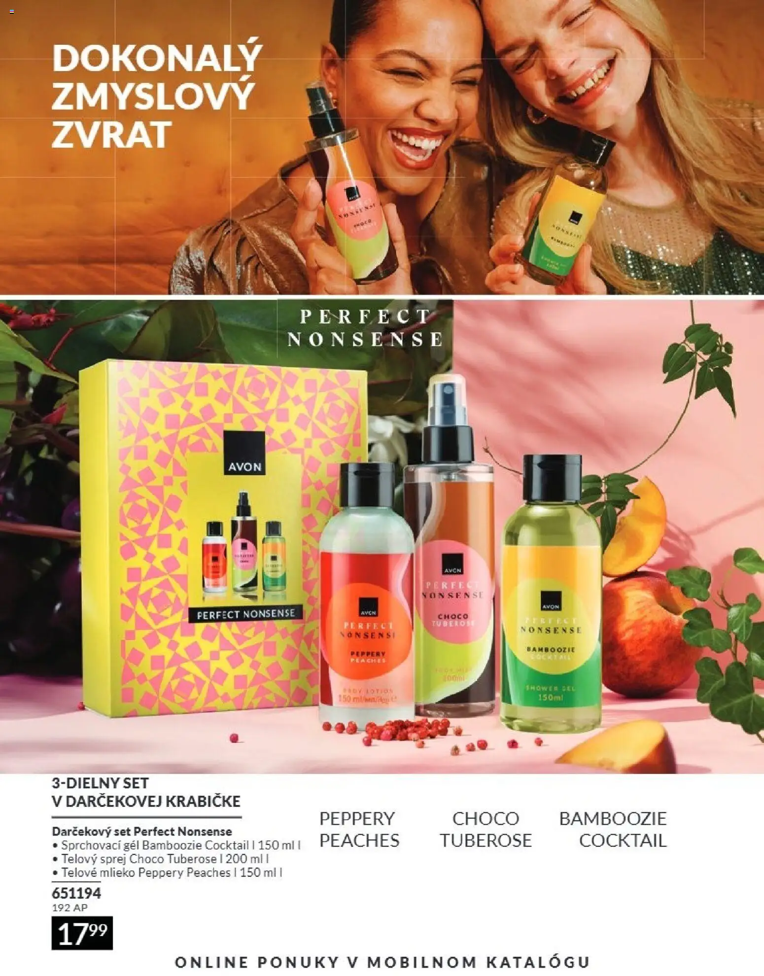 Nové Avon akcie – leták je platný od 01.08.2026 | Strana: 184 | Produkty: Mlieko, Telové mlieko