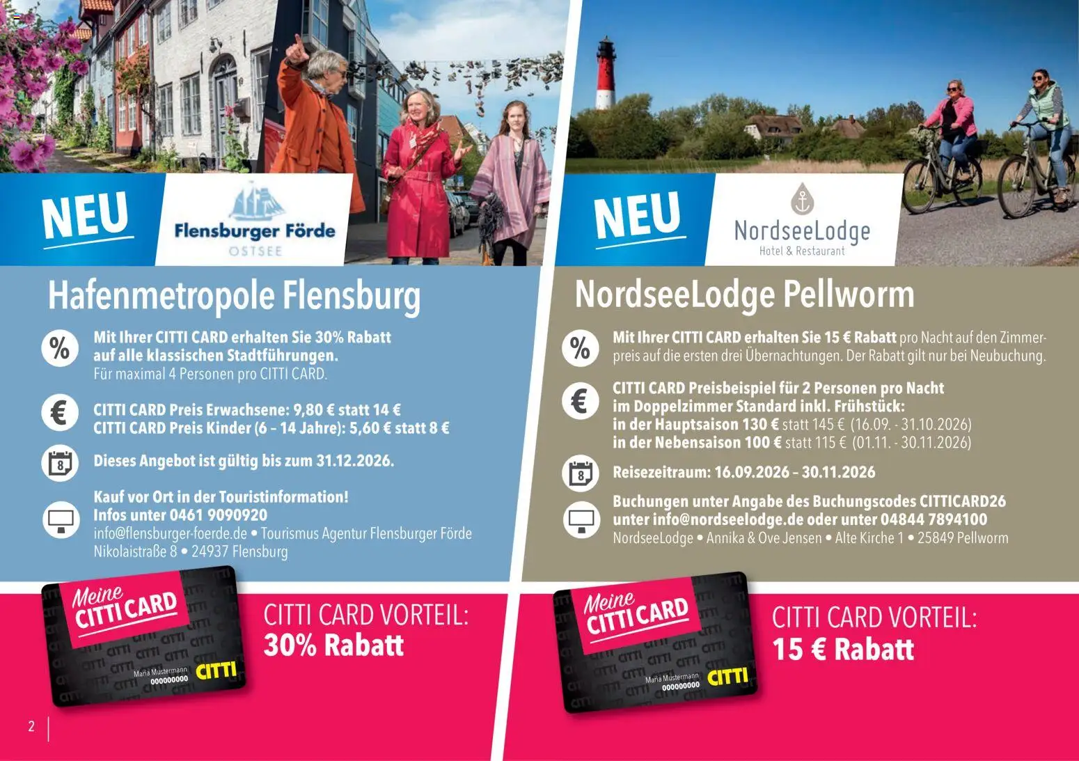 CITTI Markt Vorteilsheft – gültig ab 20.07.2026 | Seite: 2 | Produkte: Flensburger