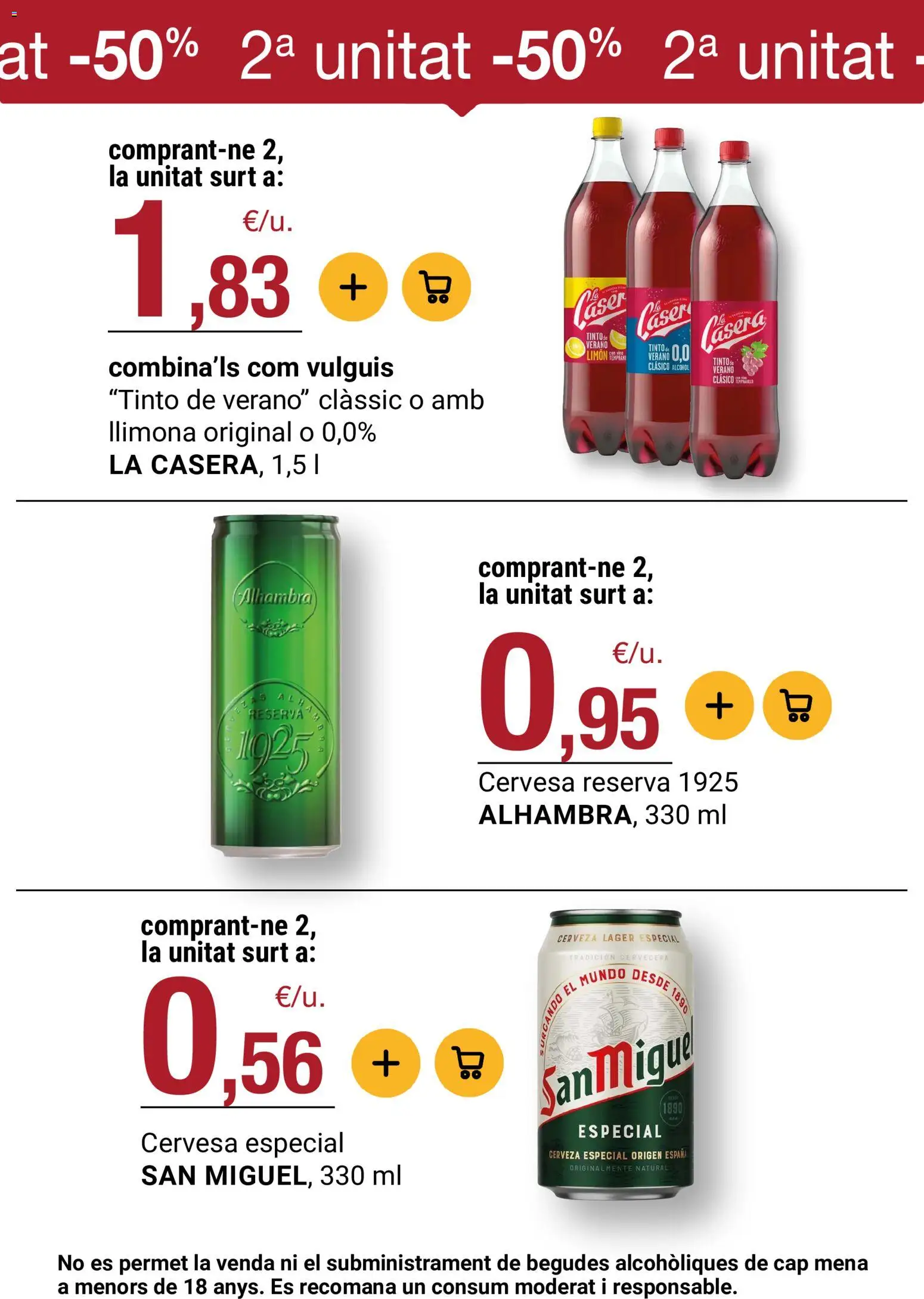 Bonpreu folleto │ válido desde el 16.06.2026 | Página: 20 | Productos: Cerveza