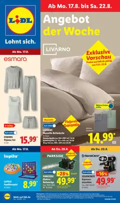 Lidl Prospekt ab 17.08.2026 gültig