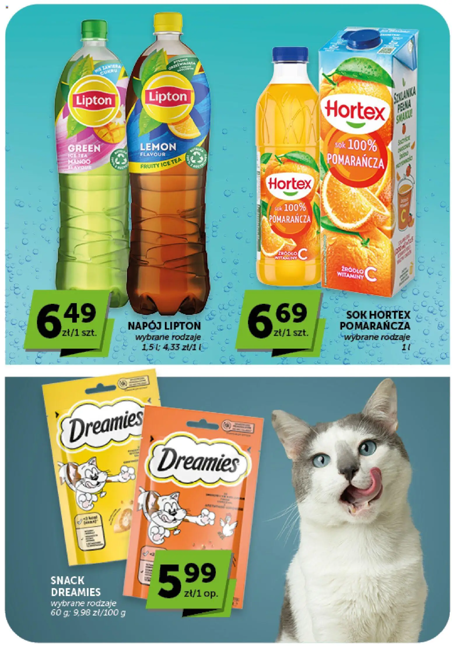 Groszek gazetka - Market od 30.07.2026 | Strona: 19 | Produkty: Ice Tea, Sok
