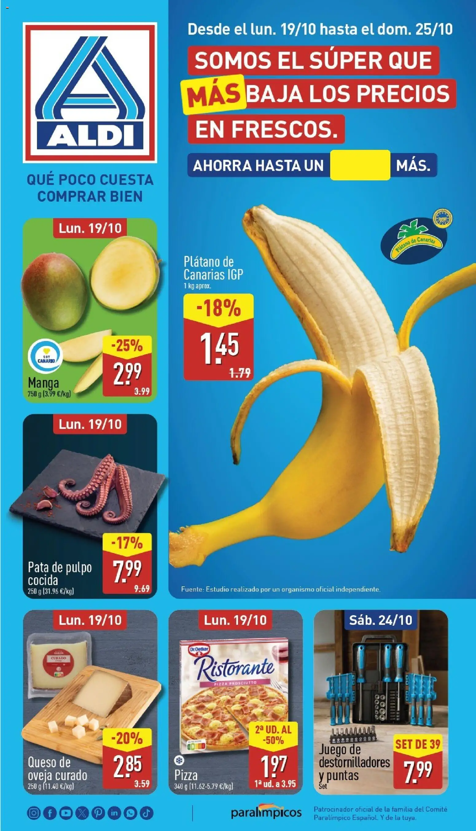Aldi folleto Canarias │ válido desde el 19/10/2026 | Página: 1