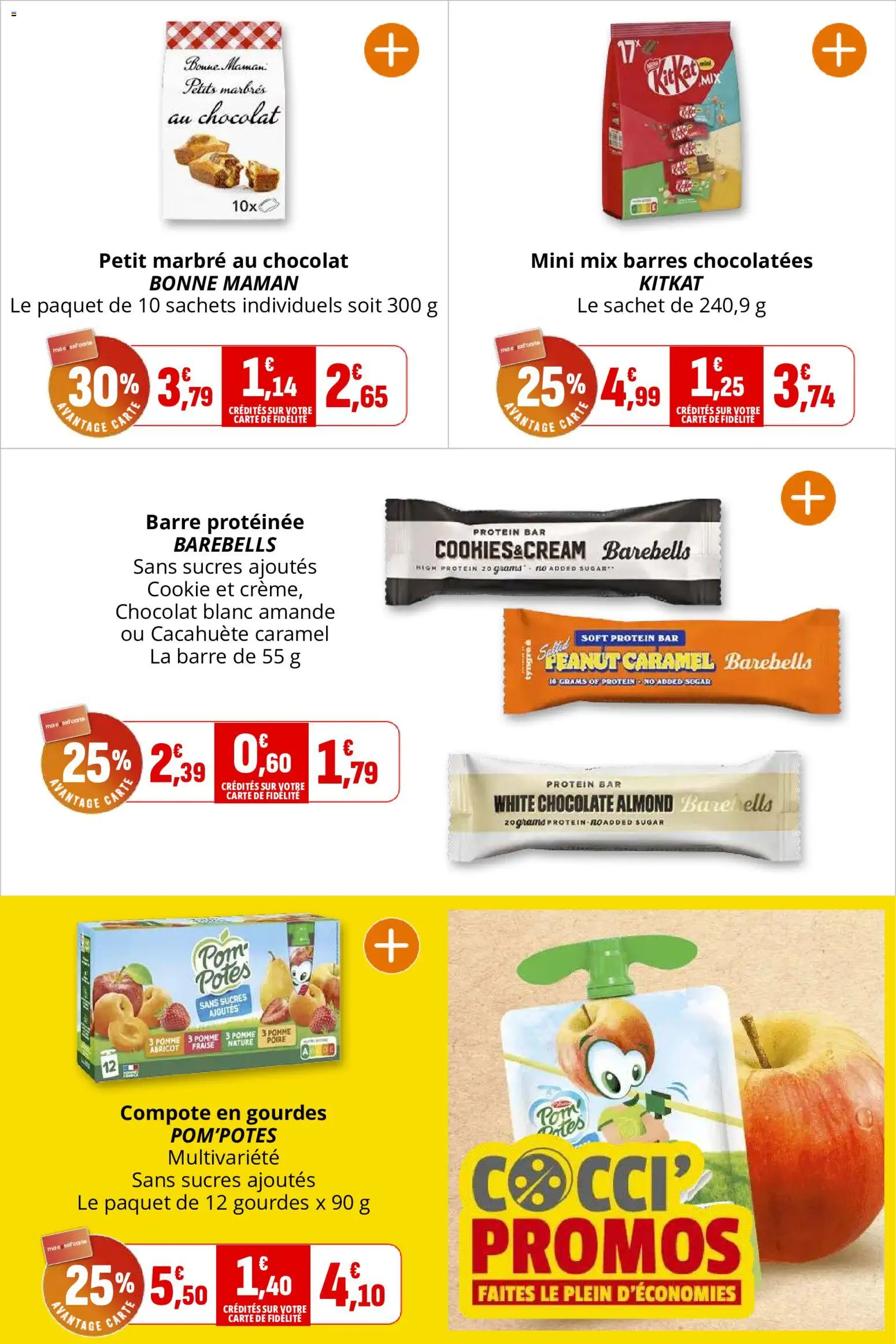 {H1} | Page: 24 | Produits: Abricot, Amande, Cacahuète, Poire