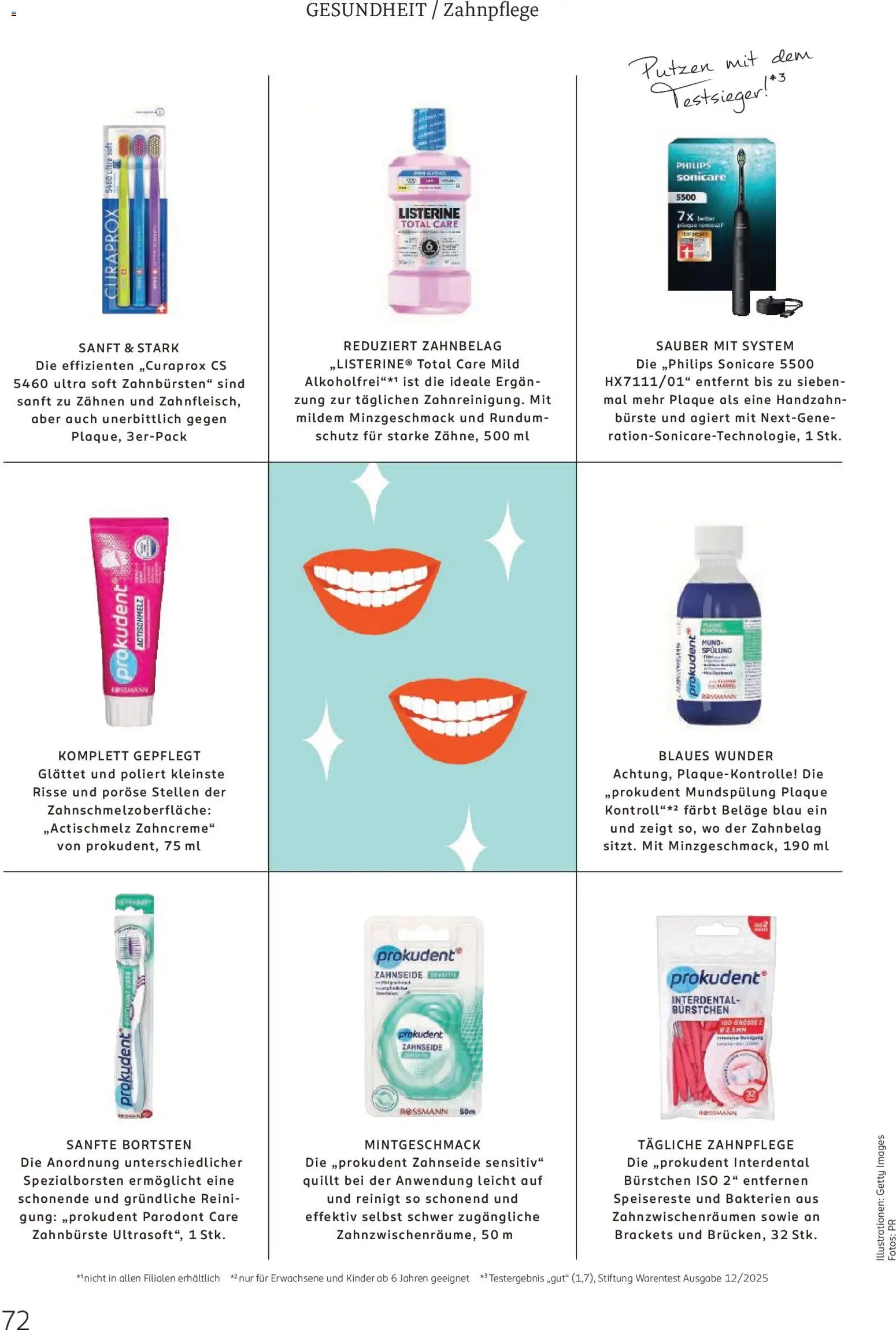 Rossmann Centaur – gültig ab 01.06.2026 | Seite: 72 | Produkte: Philips, Spülung, Bürste, Zahnbürste