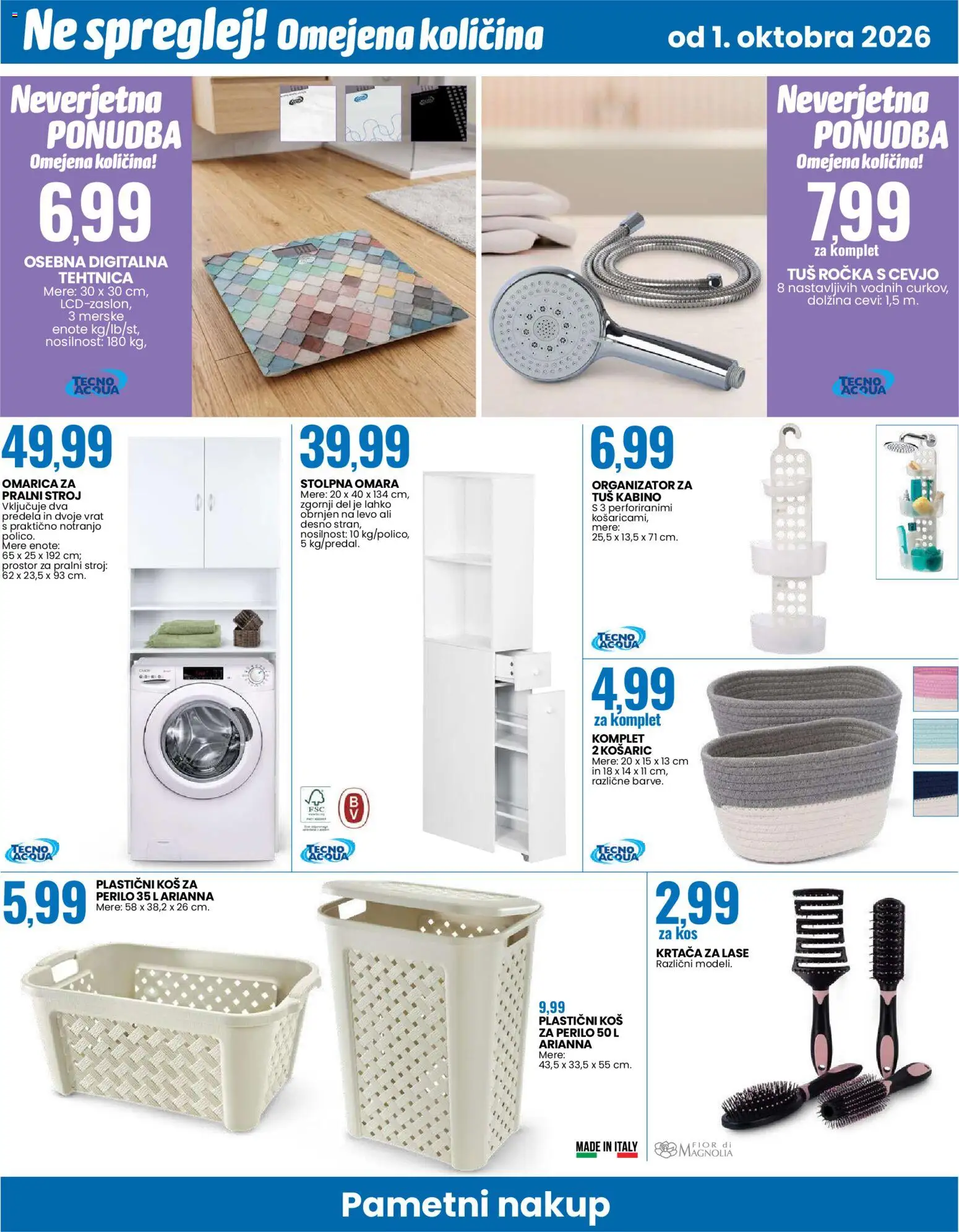 Novi Eurospin katalog ponudbe – veljaven od 01.10.2026 | Stran: 18