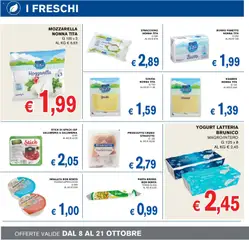 Anteprima del volantino Coal volantino D'Italy valido a partire dal 08/10/2026 | Pagina: 6 | Prodotti: Speck, Insalata, Pasta, Stracchino
