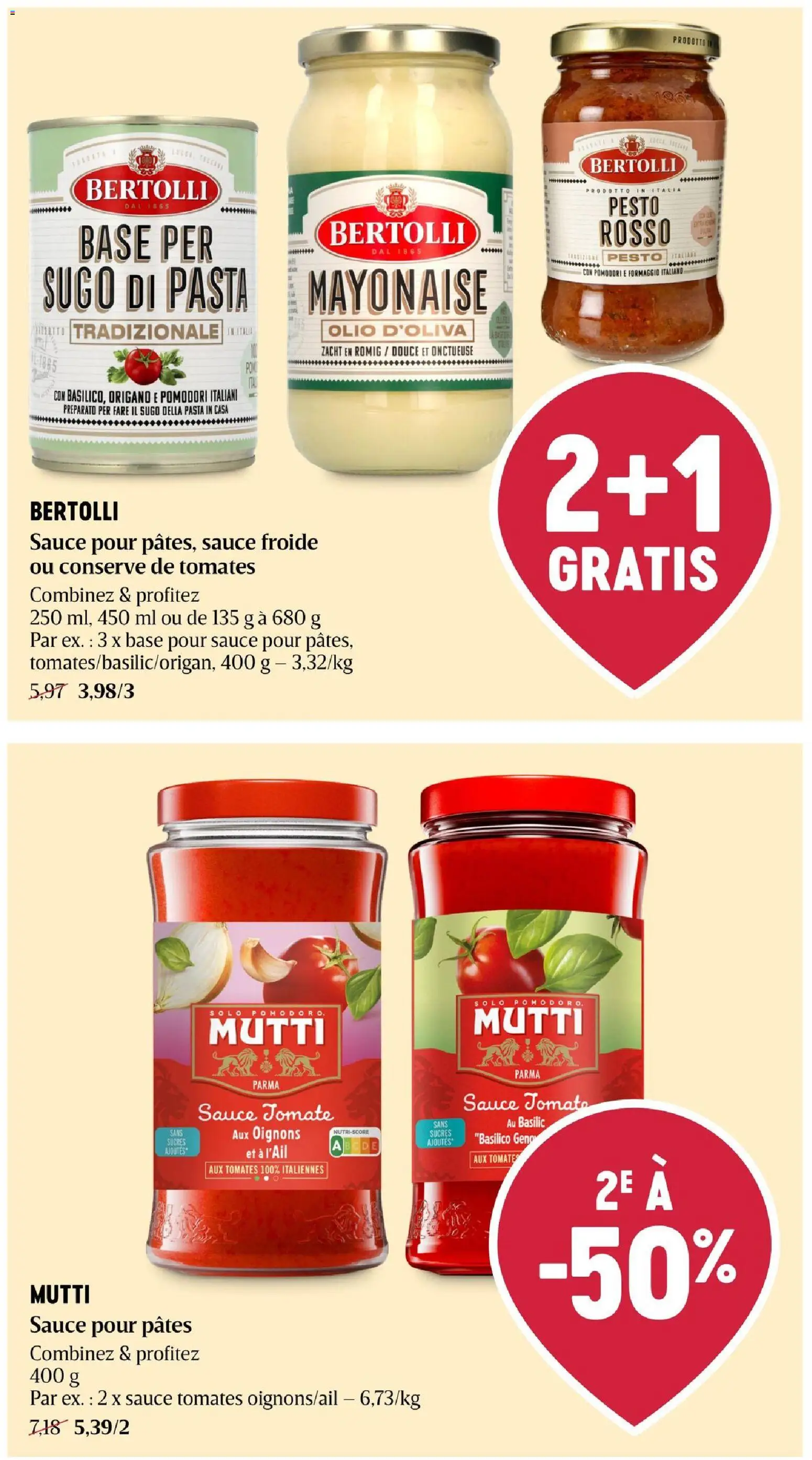 {H1} | Pagina: 23 | Producten: Pasta, Pesto, Mayonaise