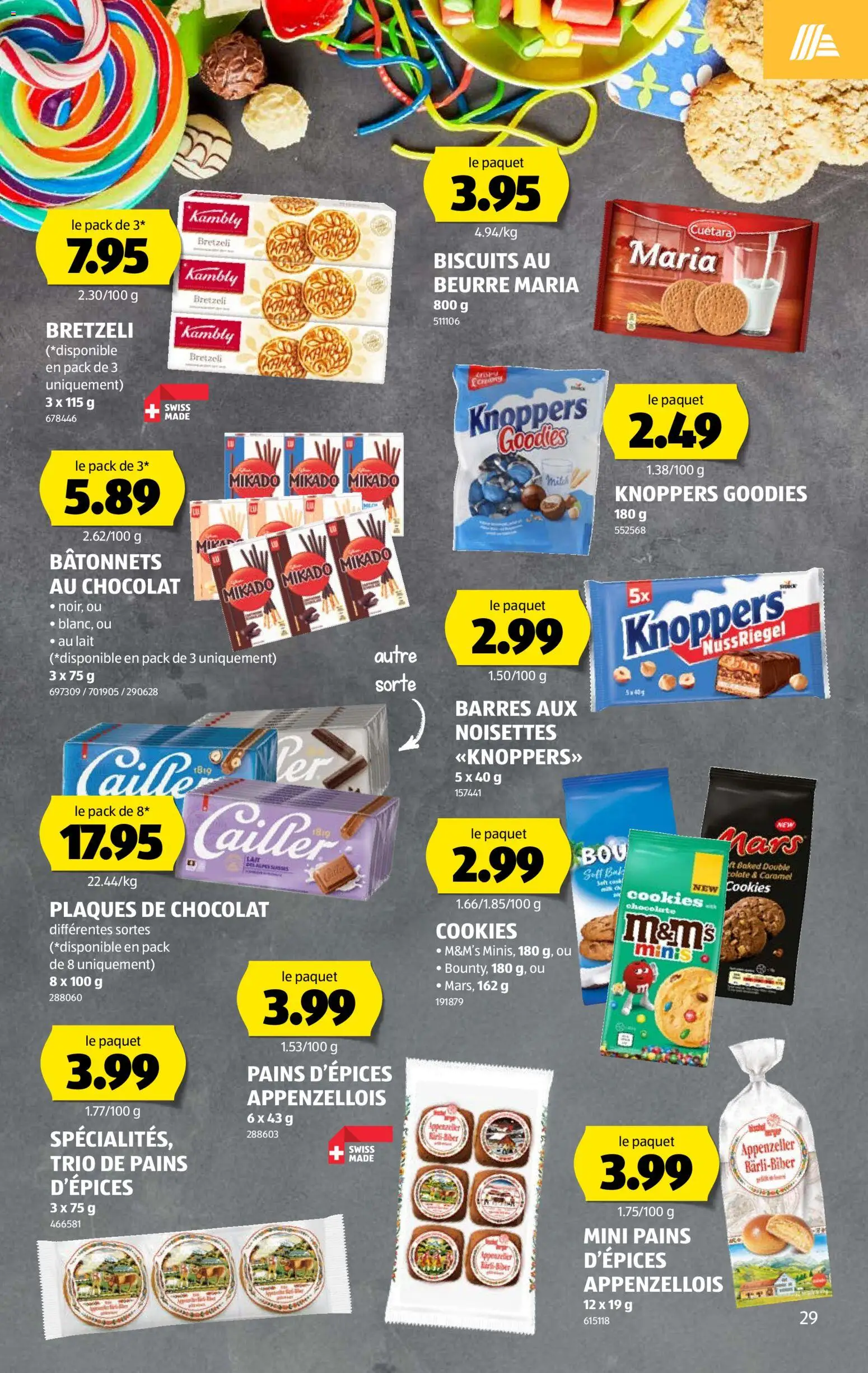 Aldi aktionen FR – gültig ab 10.09.2026 | Seite: 29 | Produkte: Mars, Snacks