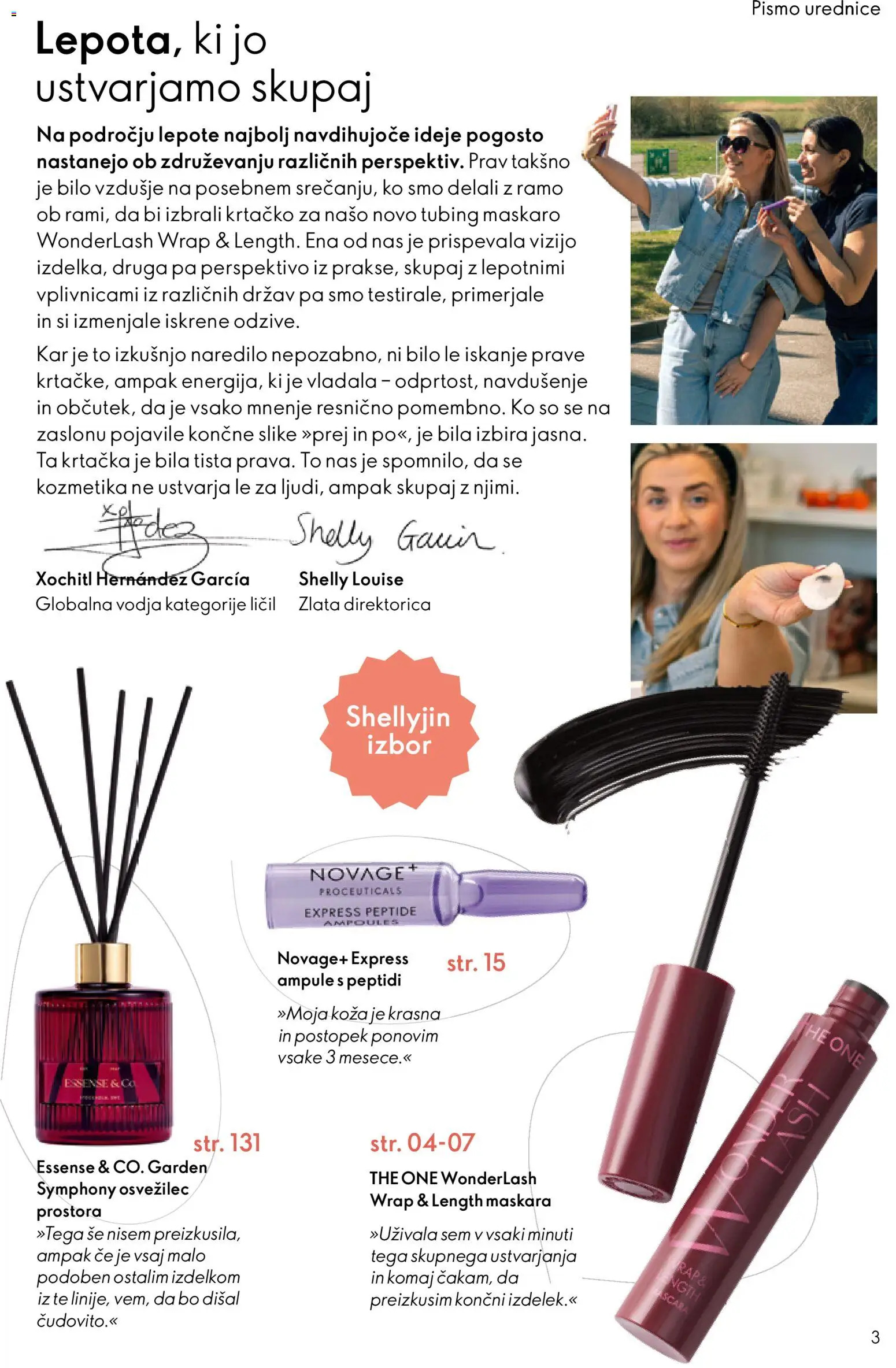 Novi Oriflame katalog ponudbe – veljaven od 16.09.2026 | Stran: 3 | Izdelki: Maskara