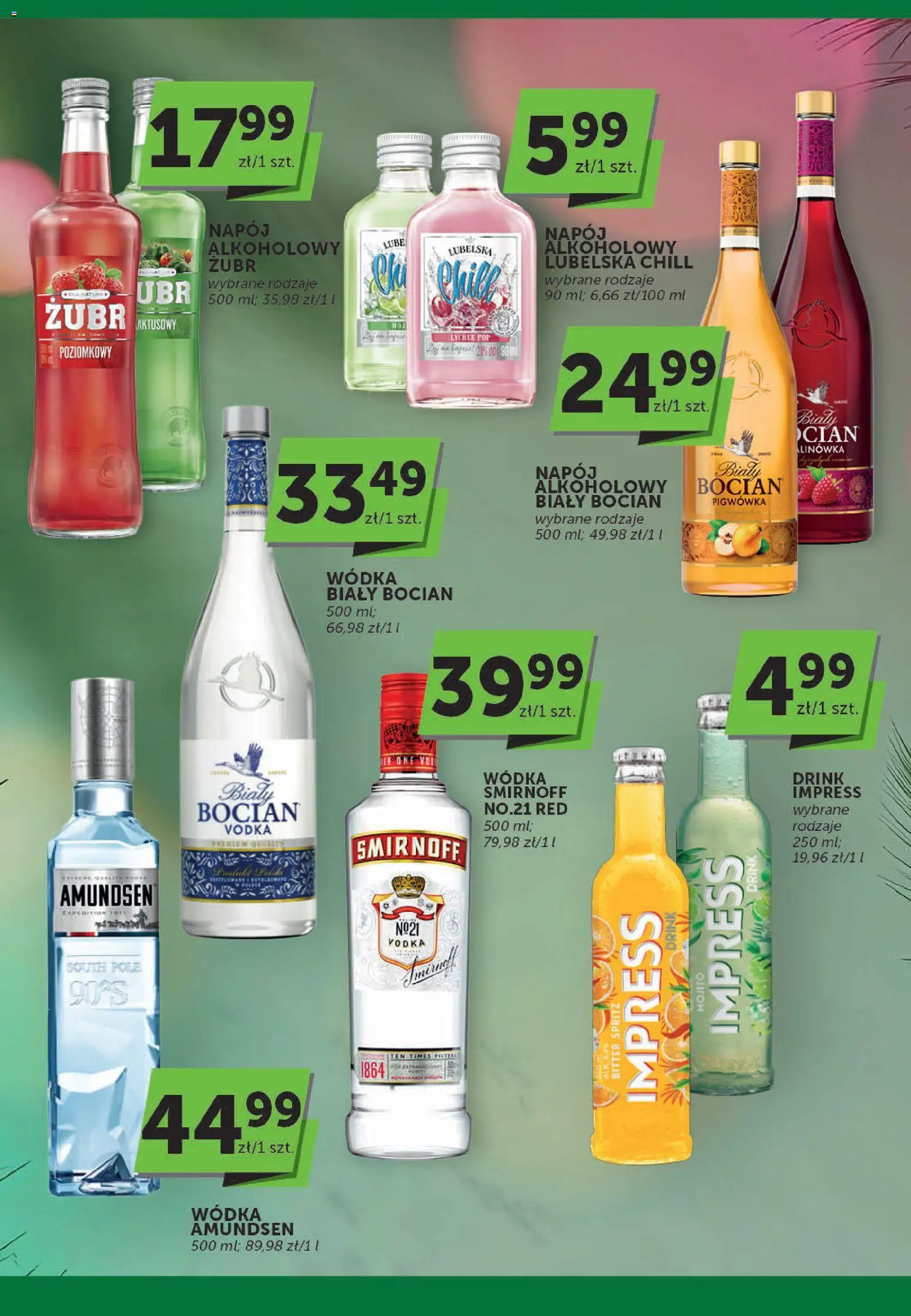 Groszek gazetka - Katalog alkoholowy od 25.06.2026 | Strona: 3 | Produkty: Sprite, Vodka, Wódka