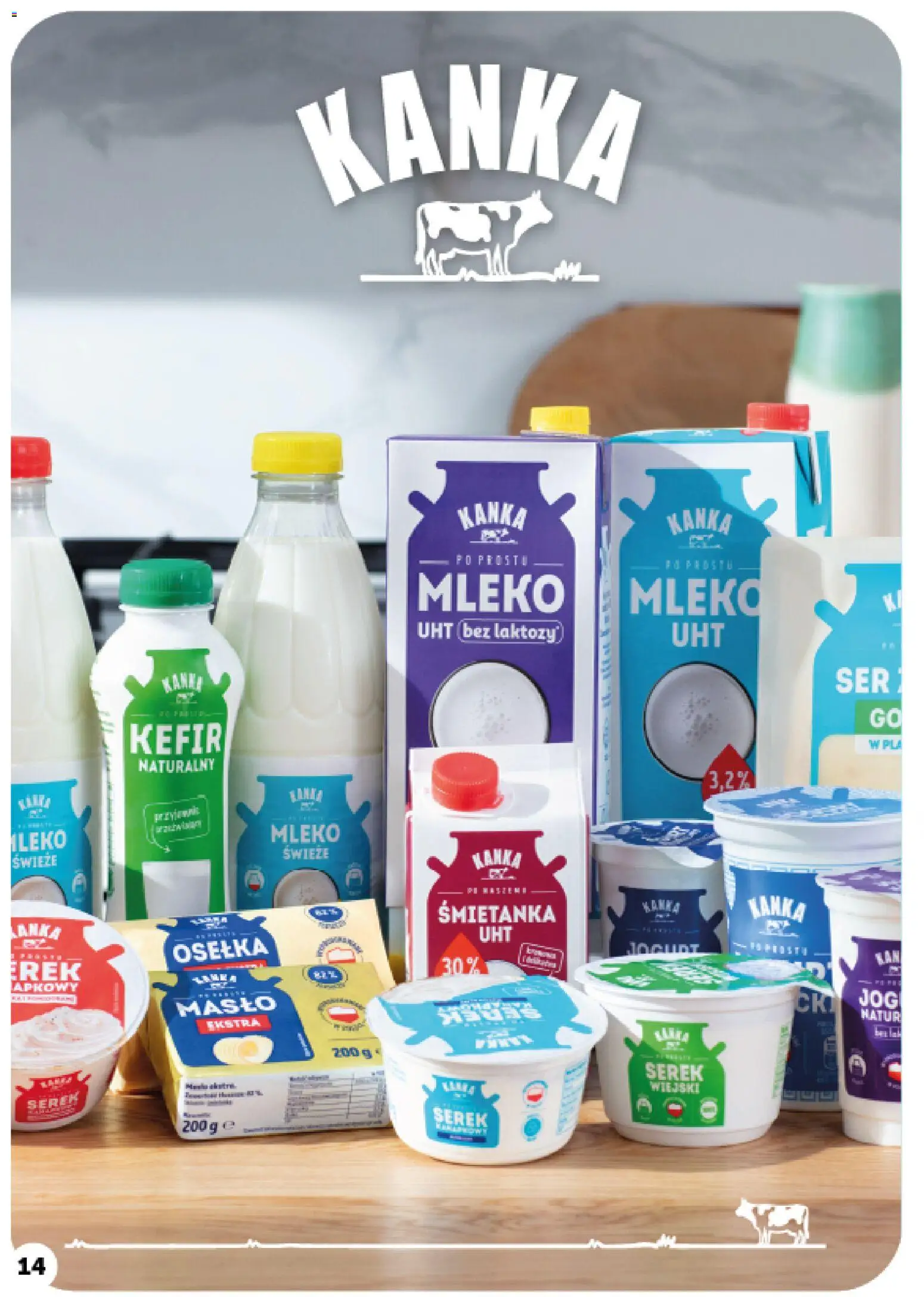 Euro Sklep gazetka - Minimarket od 01.10.2026 | Strona: 14 | Produkty: Serek, Masło, Jogurt, Mleko świeże