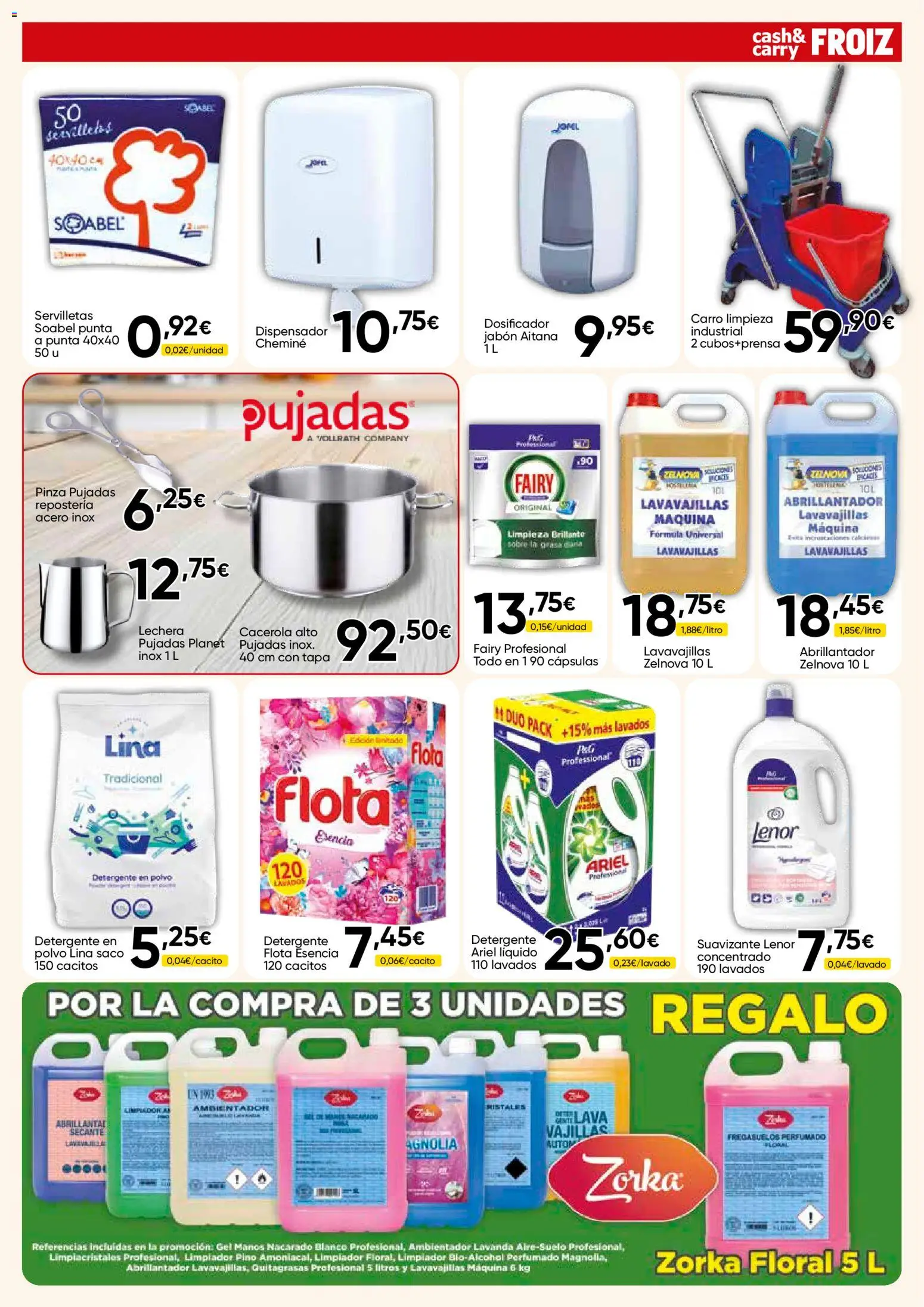 Froiz - Folleto Cash │ válido desde el 15/09/2026 | Página: 13 | Productos: Cápsulas, Jabón, Detergente, Dispensador