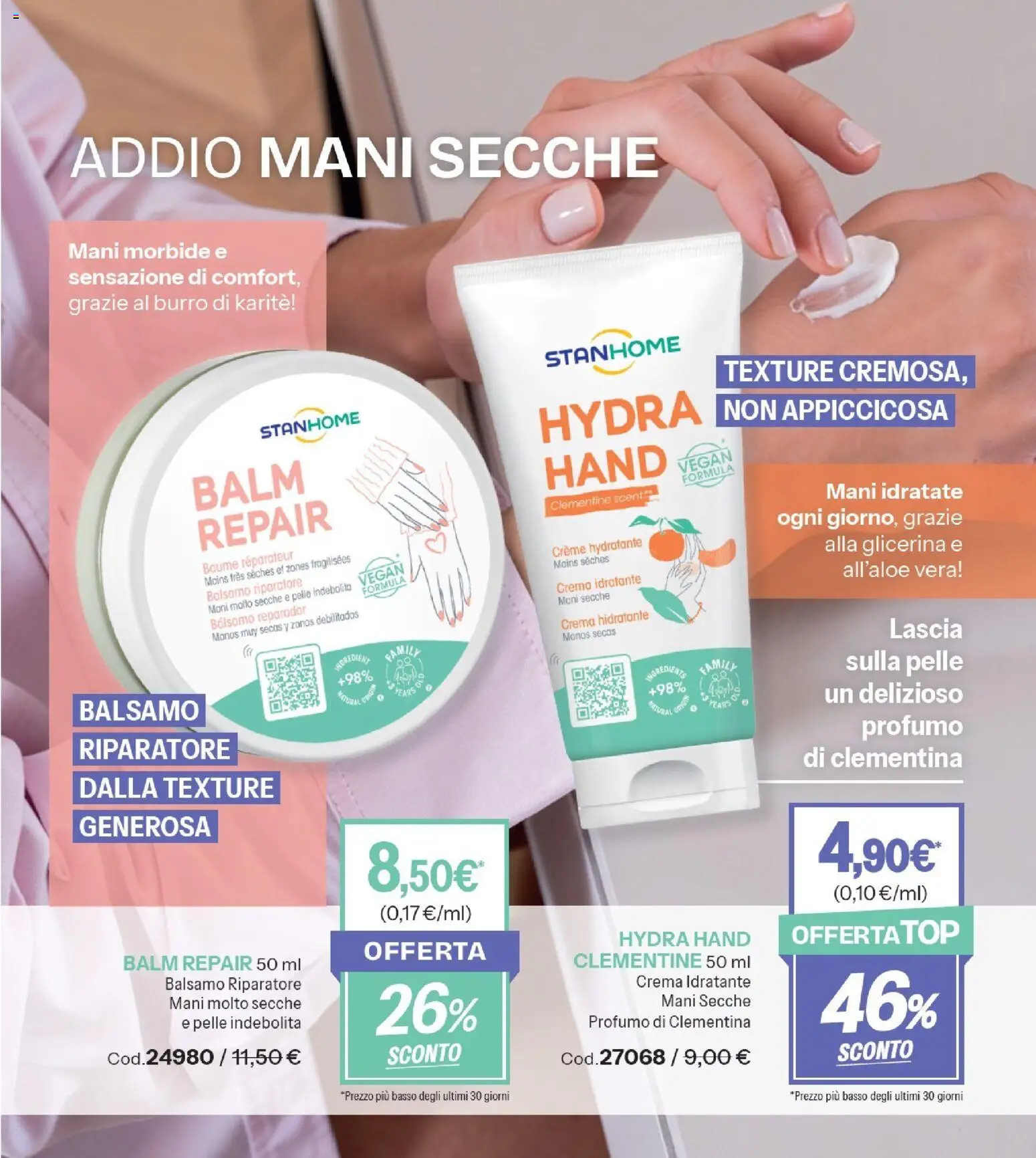 Volantino Stanhome del 20/10/2026 | Pagina: 91 | Prodotti: Vegan, Crema, Basso, Profumo