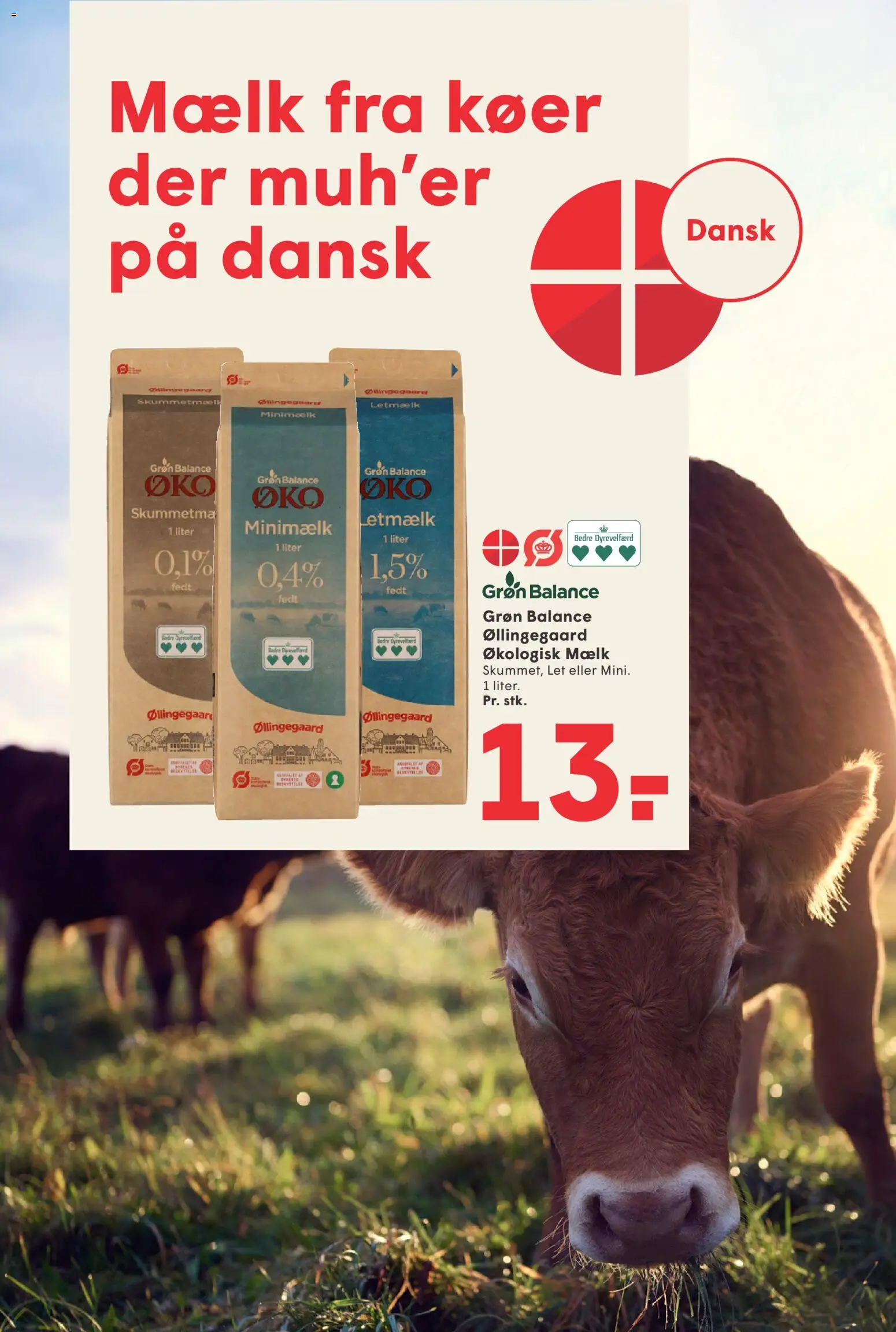 Spar tilbudsavis – gyldig fra 14/08/2026 | Side: 9 | Produkter: Mælk, Letmælk