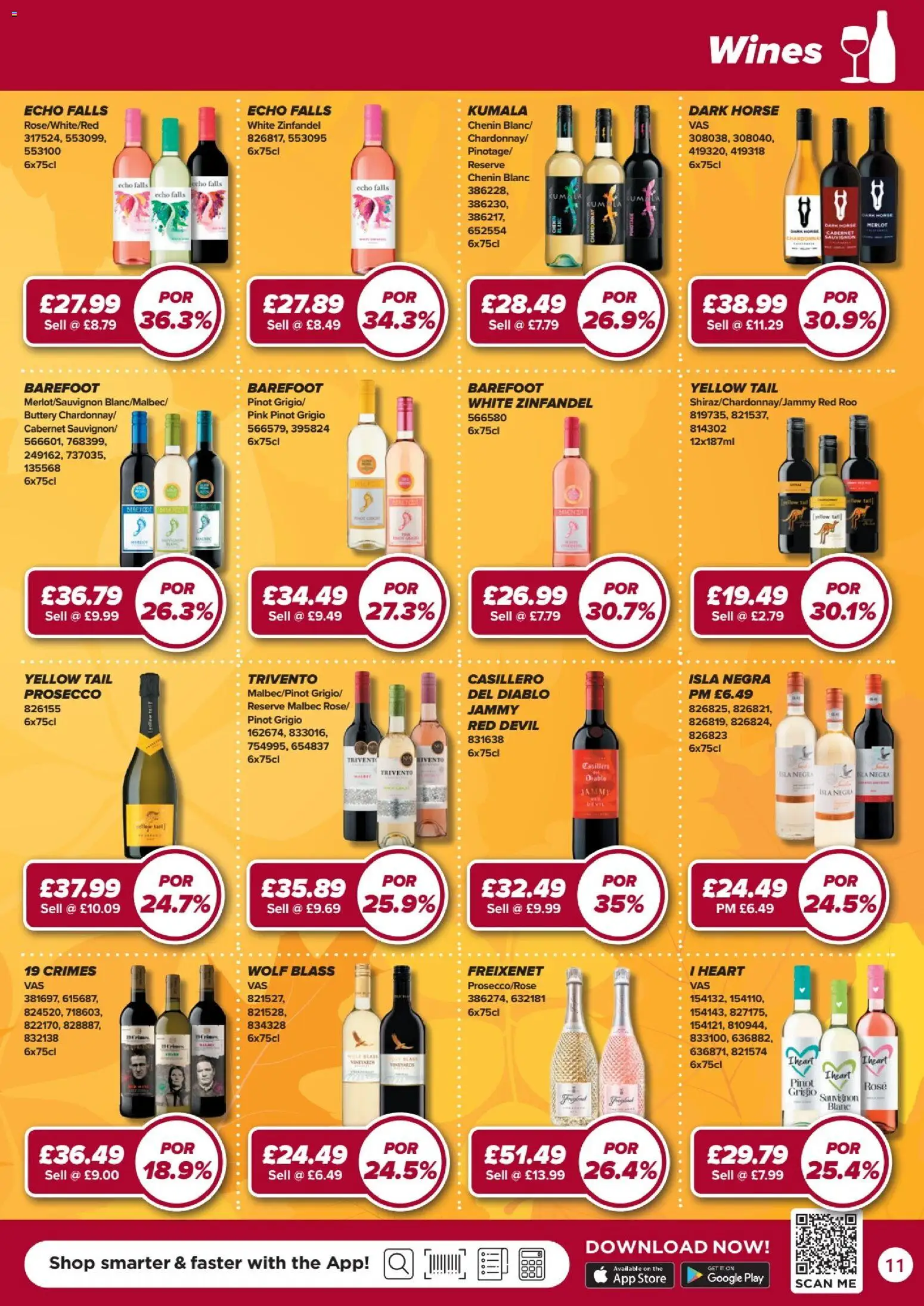 {H1} | Page: 11 | Products: Prosecco