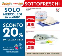 Anteprima del volantino Pan volantino valido a partire dal 11.05.2026