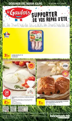 Intermarché - Prévisualisation de Intermarché - Découvrez nos offres de la semaine valide à partir de 30/06/2026 | Page: 7 | Produits: Mozzarella, Lait, Cuisse de poulet, Céréales