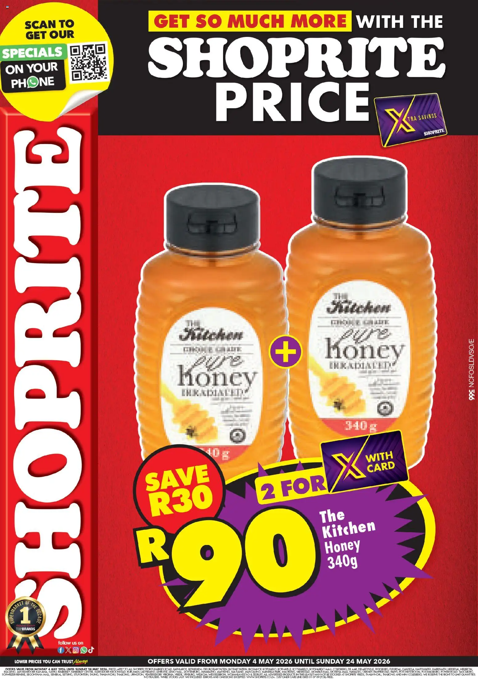 New Shoprite catalogue – valid from 04.05.2026 | Page: 1 | Products: Phone