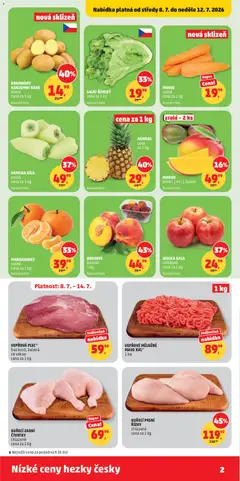 Náhled letáku MANGO zralé, Mango zralé, 2 ks | 1 balení od 08.07.2026 | Strana: 2