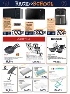 Anteprima del volantino Unieuro volantino valido a partire dal 24/08/2026 | Pagina: 24 | Prodotti: Microonde, Friggitrice ad aria, Batteria, Samsung