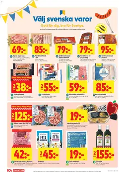 ICA Kvantum erbjudanden - Förhandsvisning av reklamblad från butik ICA Kvantum aktuell från 13/07/2026 | Sida: 4 | Produkter: Galler, Fläskytterfilé, Räkor, Olivolja