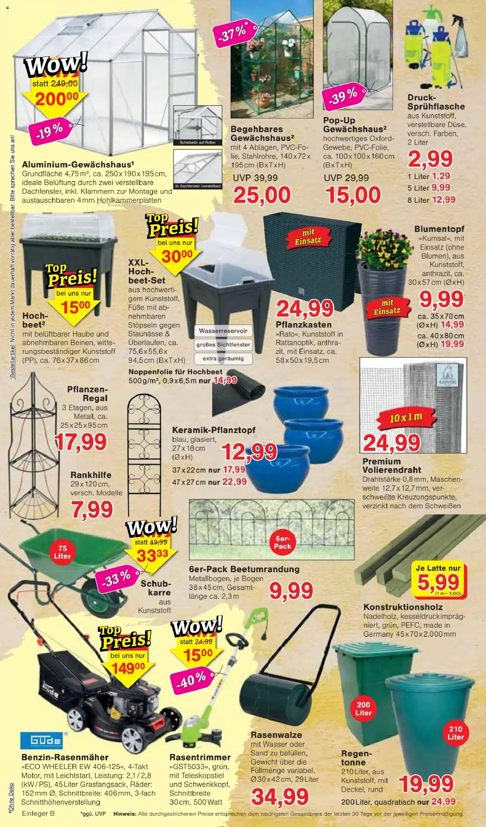 Jawoll Prospekt – gültig ab 01.06.2026 | Seite: 8 | Produkte: Hochbeet, Gewicht, Blumentopf, Wasser