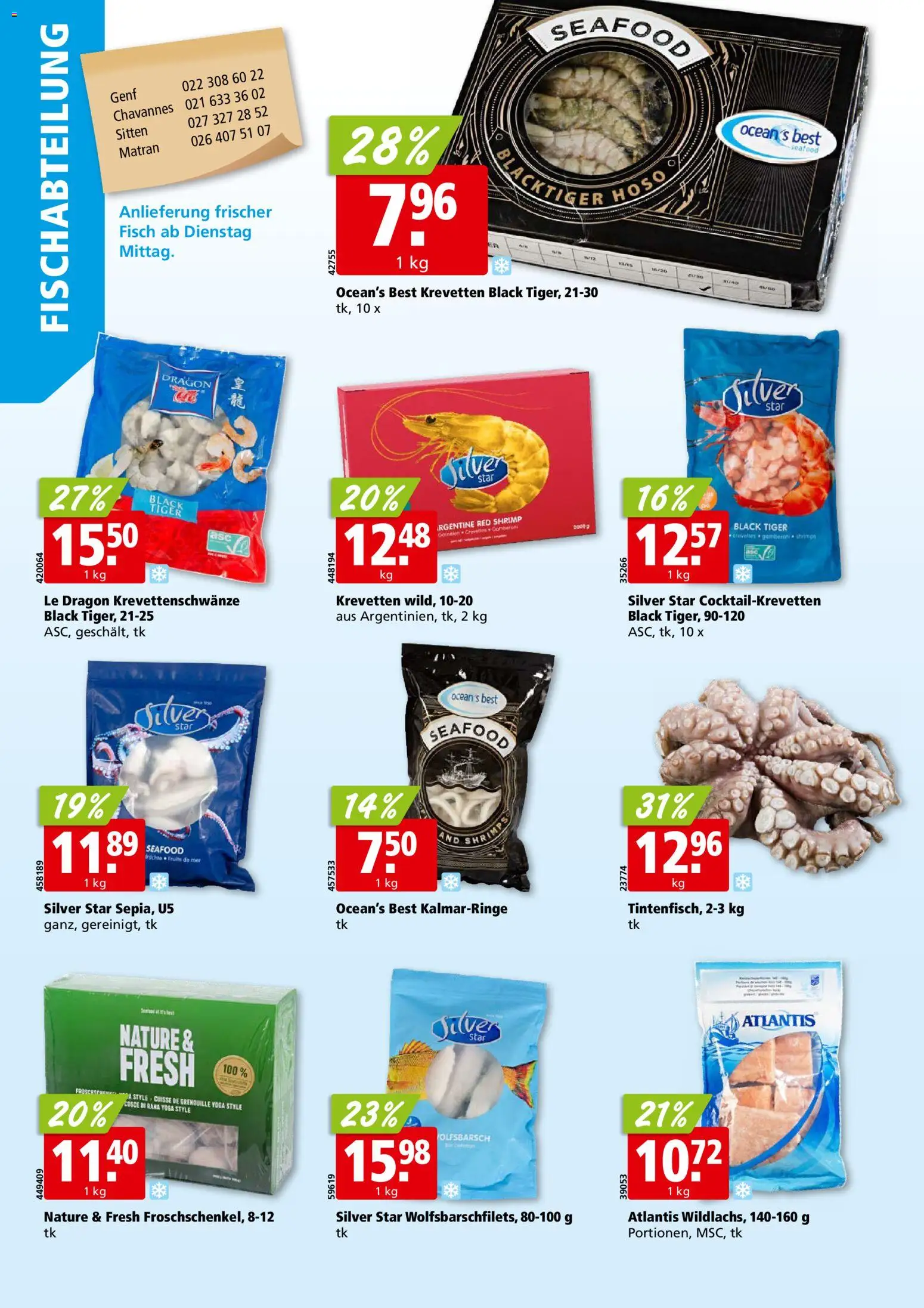 Aligro aktionen Chavannes, Matran, Genf, Sitten – gültig ab 05.10.2026 | Seite: 4 | Produkte: Fisch
