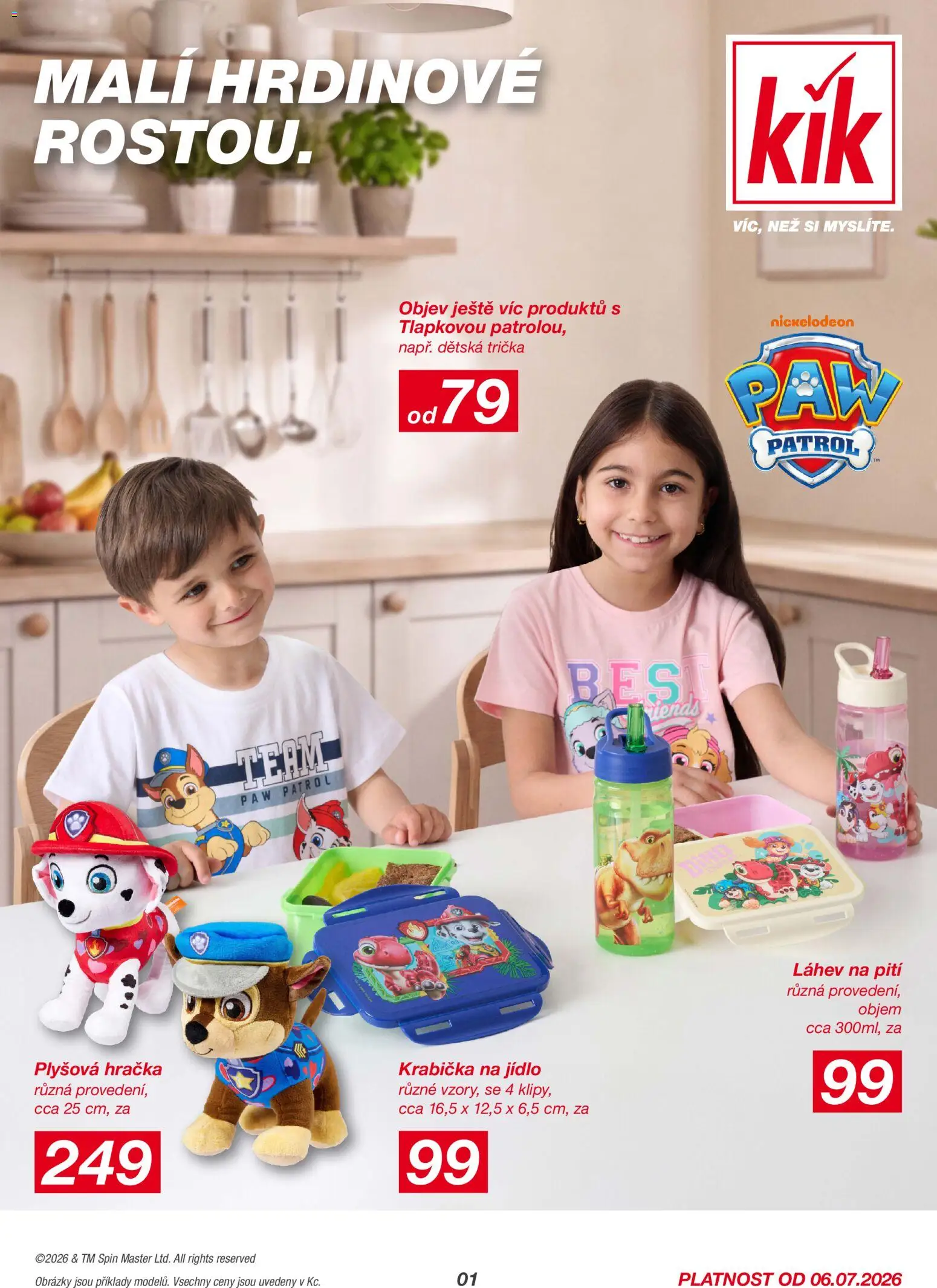KIK leták od 06.07.2026 catalogue cover