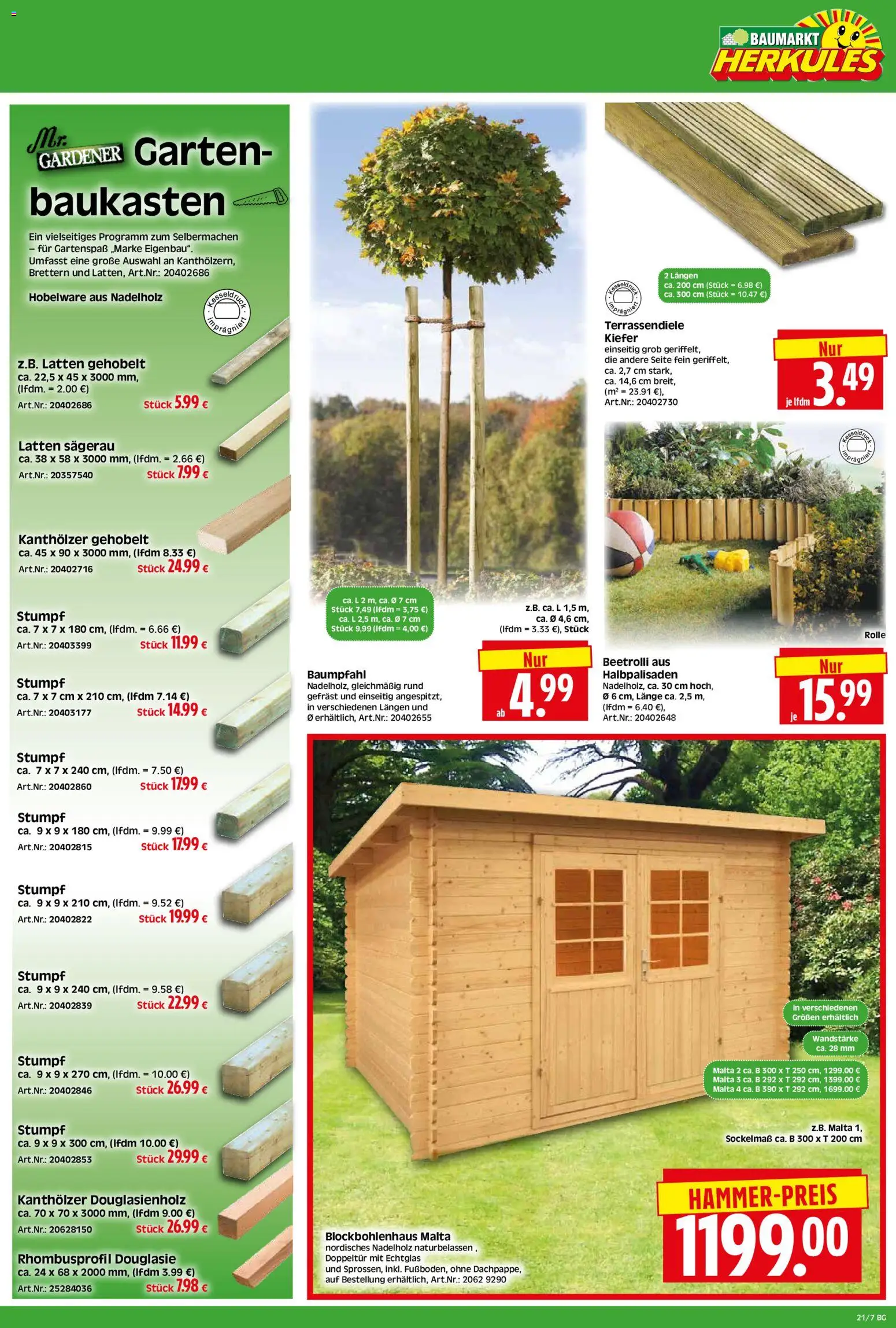 HERKULES Bau & Garten – gültig ab 18.05.2026 | Seite: 7
