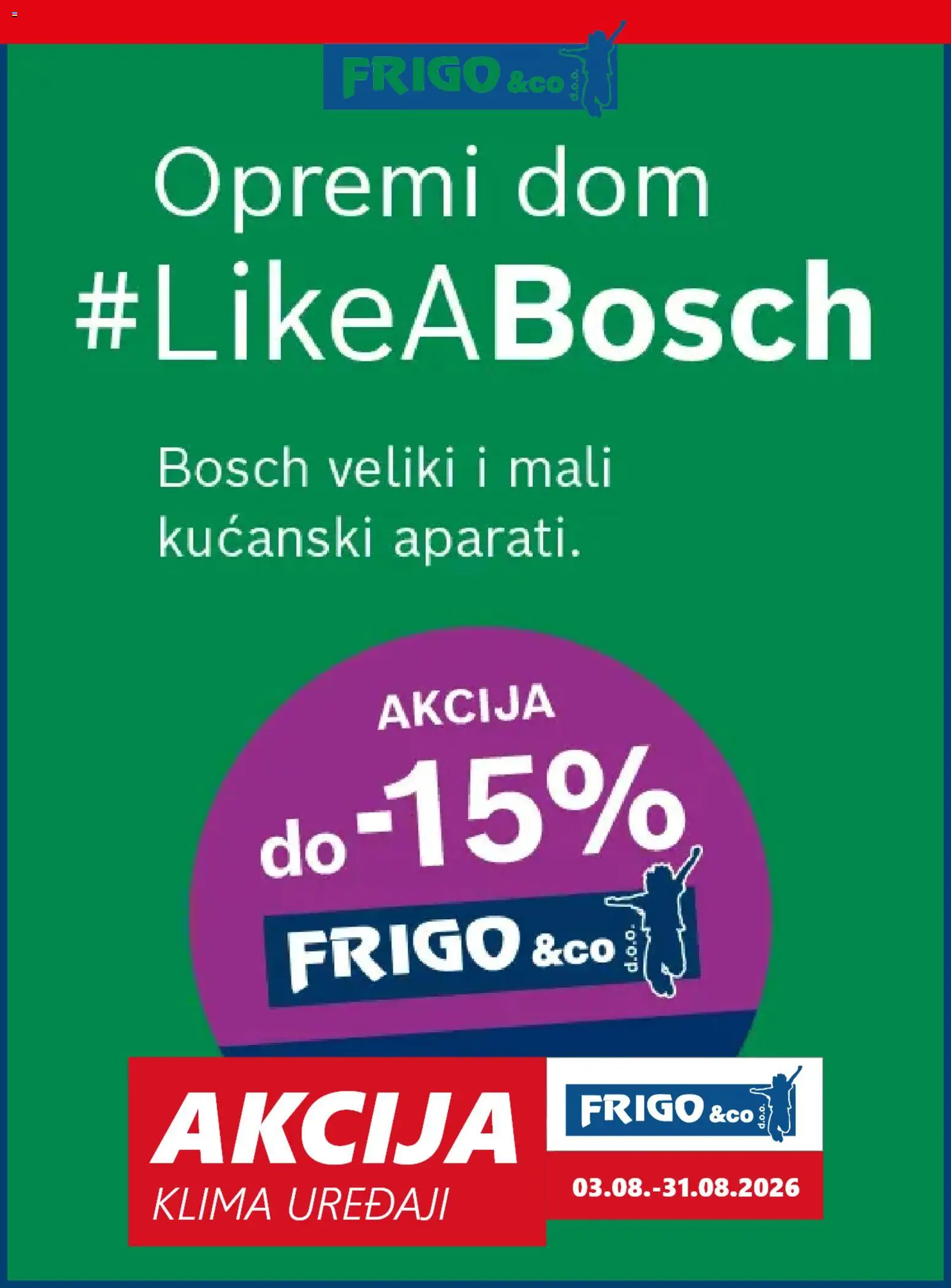 FRIGO & Co. katalog | vrijedi od 03.08.2026 | Stranica: 1 | Proizvodi: Klima