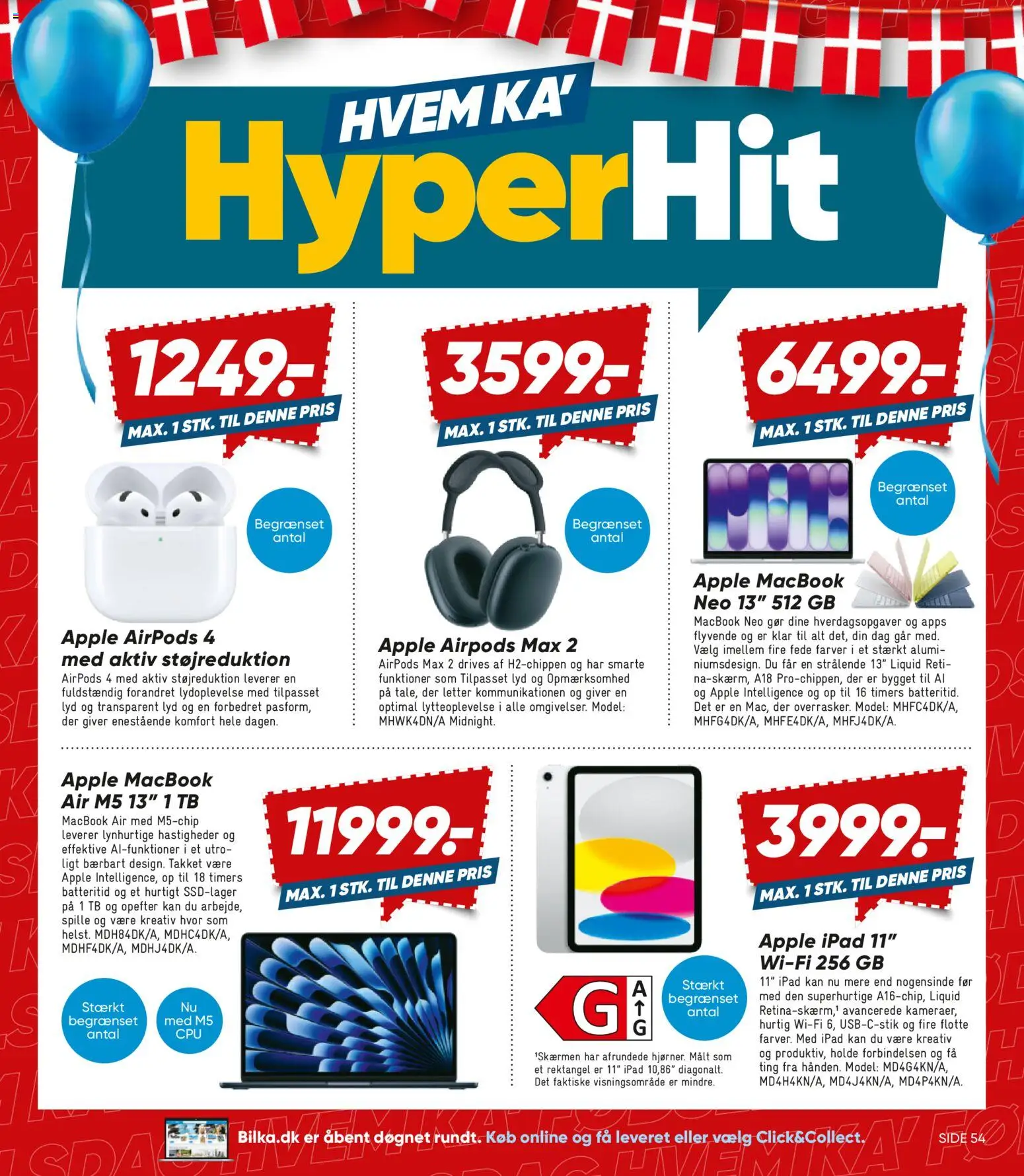 Bilka tilbudsavis – gyldig fra 14/08/2026 | Side: 3 | Produkter: Airpods, Lyd, Søm