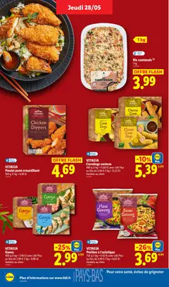 LIDL - Prévisualisation de Poulet pané croustillant, 500 g (1 kg = 9,38 €) valide à partir de 28.05.2026 | Page: 20