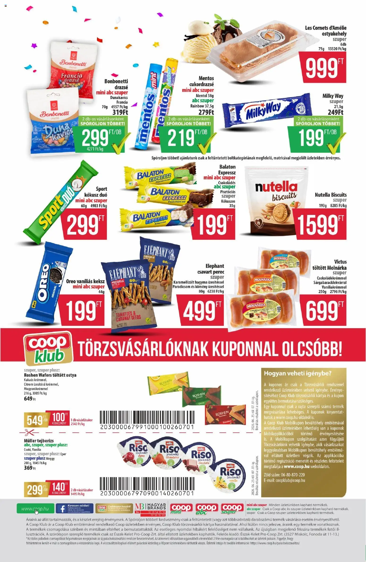 COOP akciós ujság - amely érvényes a következő dátumtól: 25.06.2026 | Oldal: 6