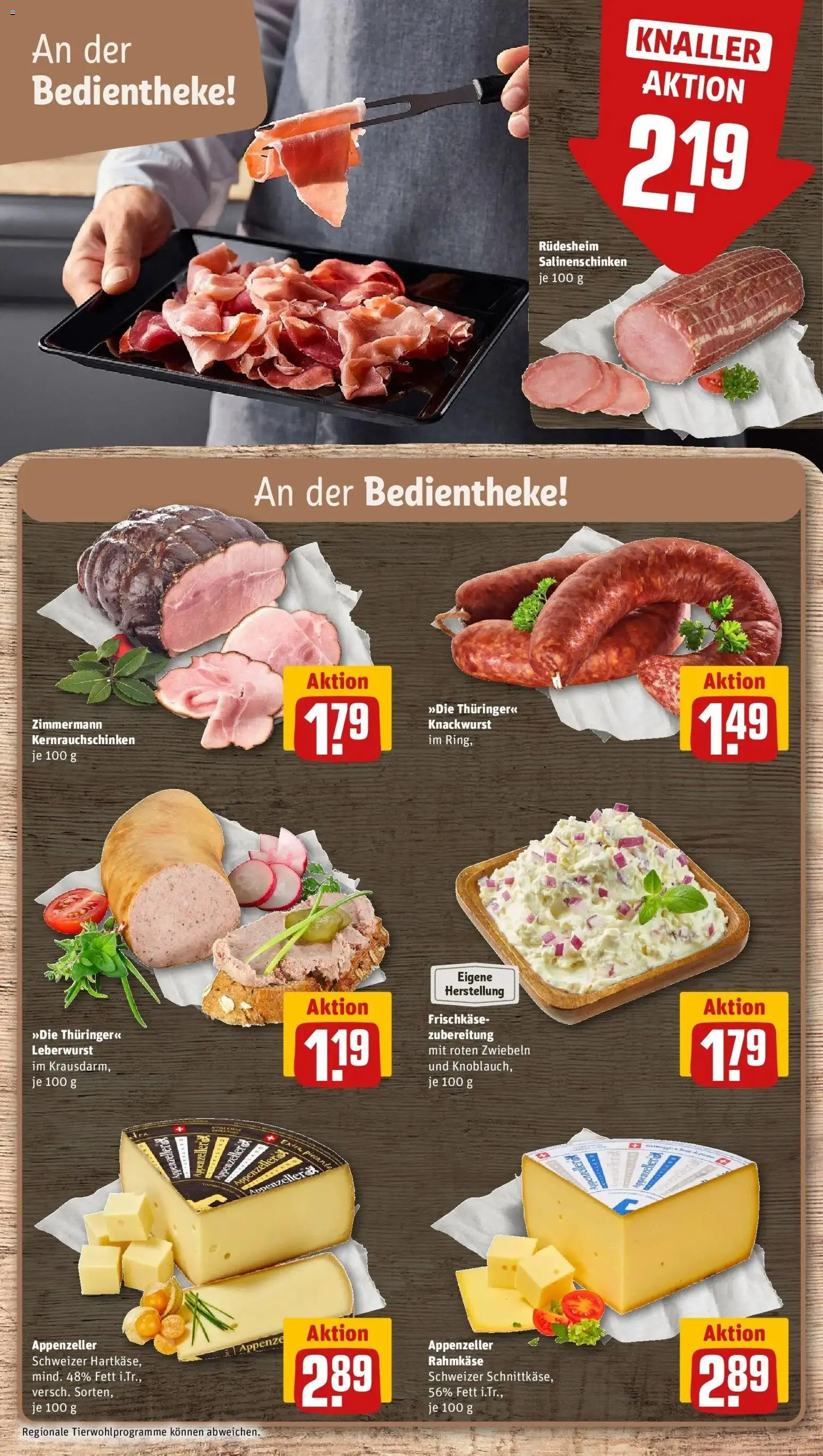 REWE Prospekt ab 19.10.2026 zum Blättern » Angebote | Seite: 14 | Produkte: Zwiebeln, Frischkase