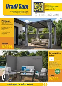 Uradi Sam katalog Za julsko užinanje - pregled Uradi Sam kataloga - važi od 16.07.2026