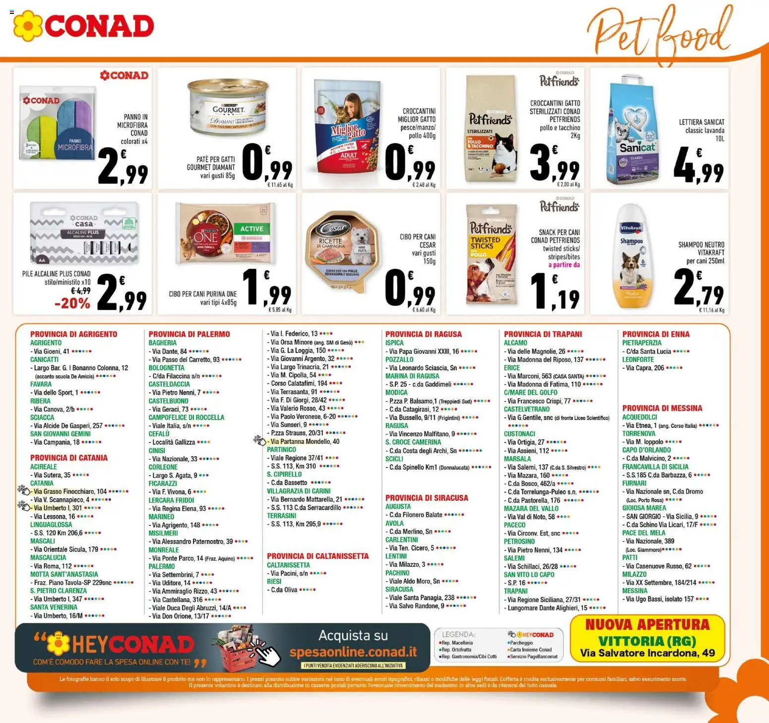 Volantino Conad del 10/08/2026 | Pagina: 23 | Prodotti: Paté, Pollo, Tacchino, Lavanda