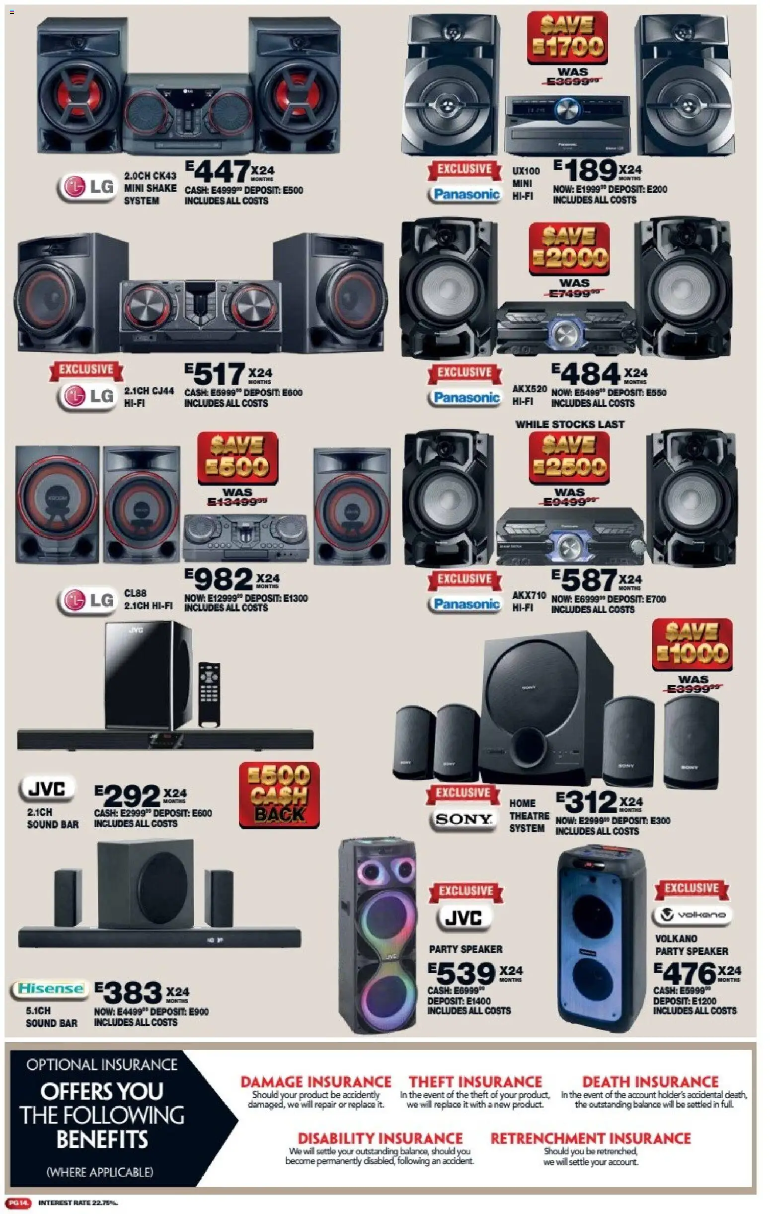 New Lewis Stores catalogue – valid from 11.05.2026 | Page: 14 | Products: Speaker