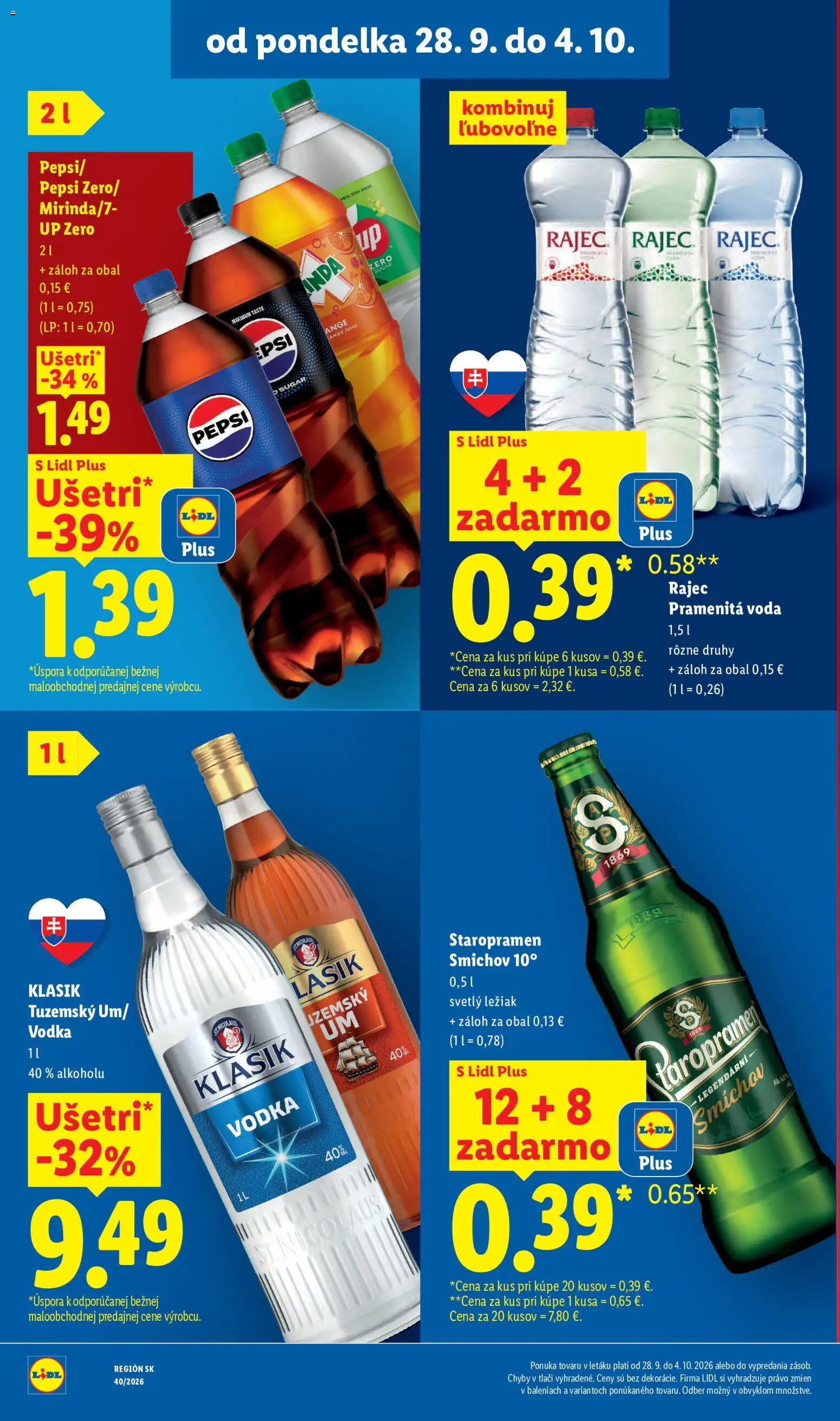 Nové Lidl akcie – leták je platný od 28.09.2026 | Strana: 22
