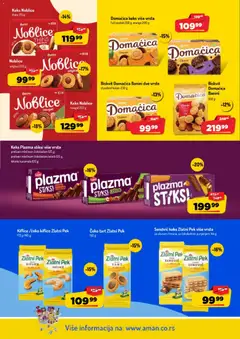 Noblice, nougat 222 g - pregled Aman kataloga - važi od 14.09.2026 | Strana: 36