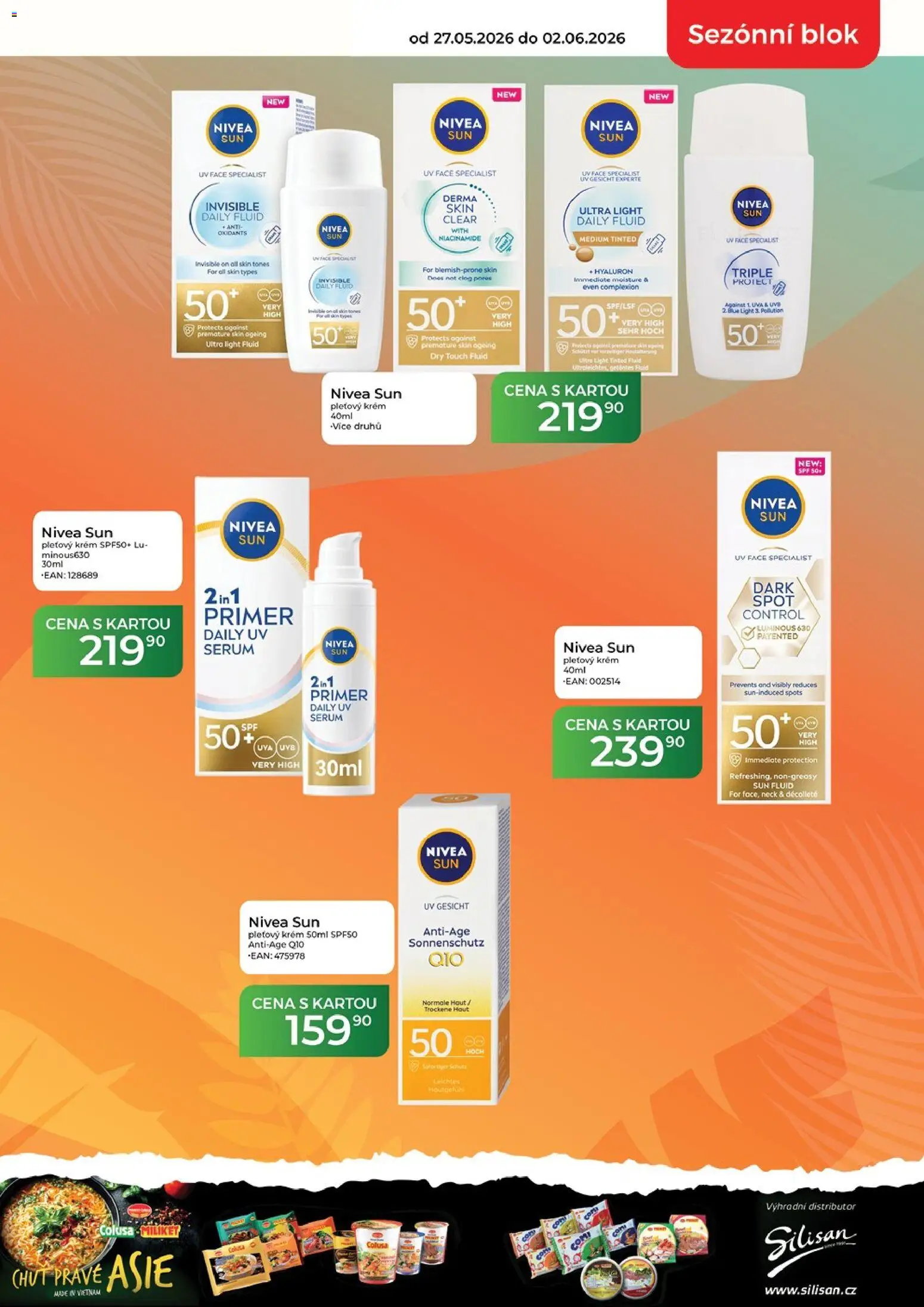 Tamda Foods leták od 27.05.2026 | Strana: 11 | Produkty: Nivea, Sérum, Krém, Blok