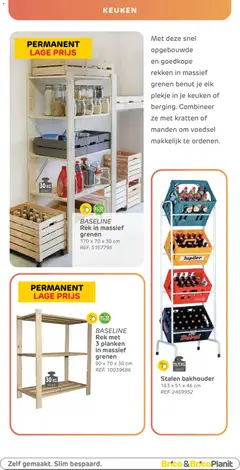 Brico Plan-it - Onze opbergingcatalogus - Voorbeeld van een folder van Brico Plan-it, geldig van 20.02.2026 | Pagina: 55 | Producten: Manden, Planken
