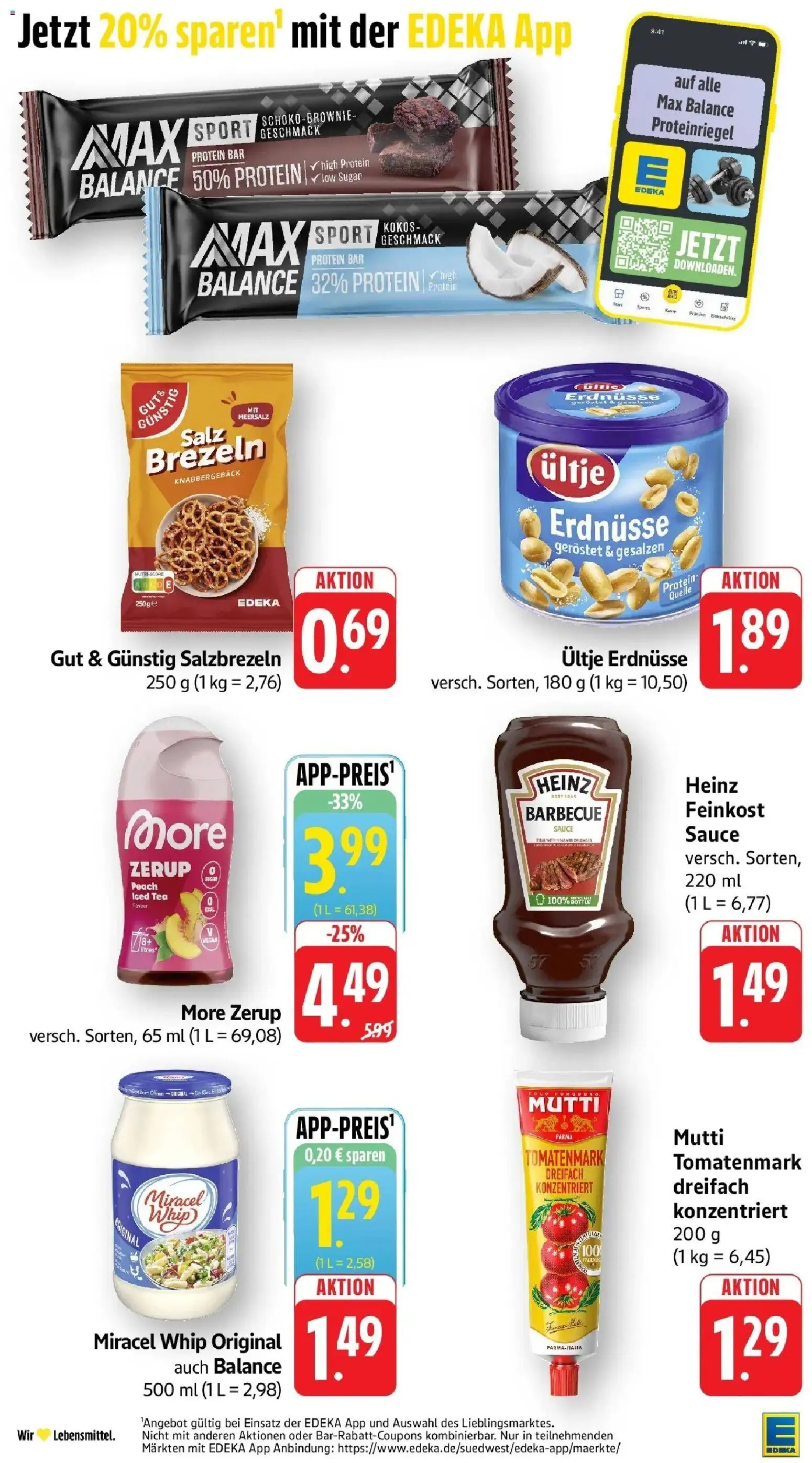 E center - E center: Wochenangebote – gültig ab 28.06.2026 | Seite: 30 | Produkte: Ultje erdnusse, Erdnüsse, Miracel whip, Salz