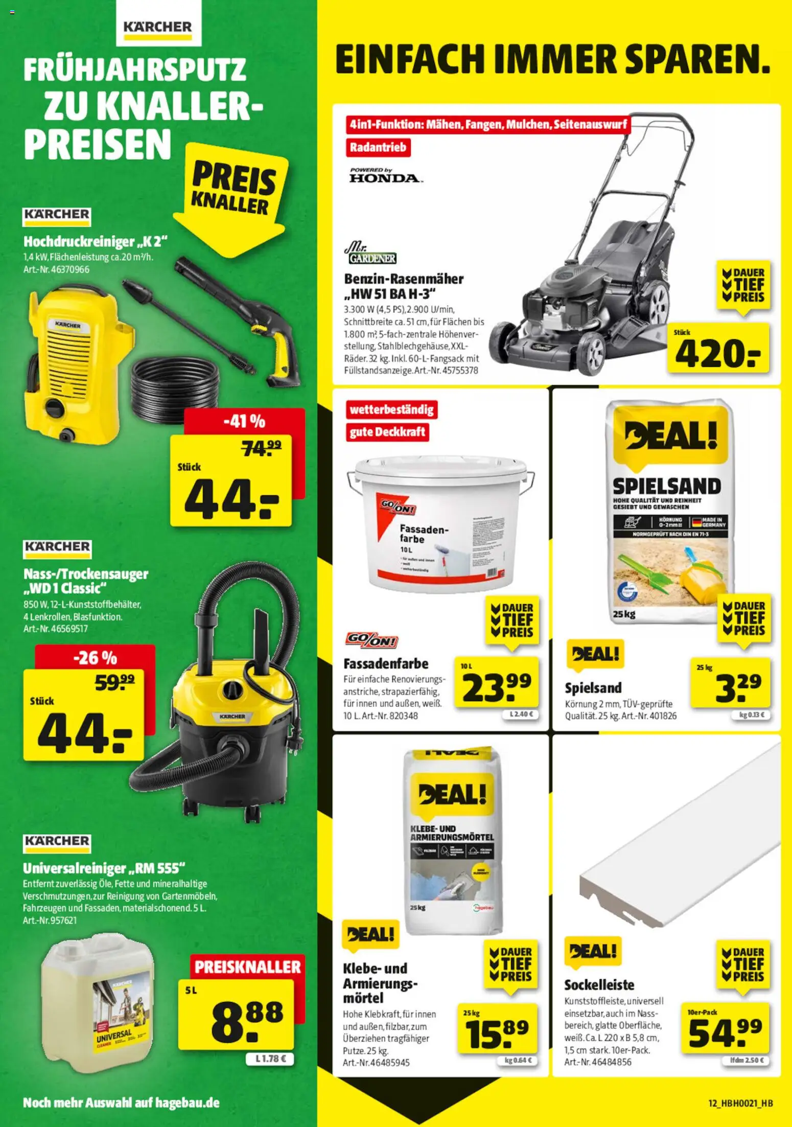 Hagebau Prospekt 	 – gültig ab 16.05.2026 | Seite: 12